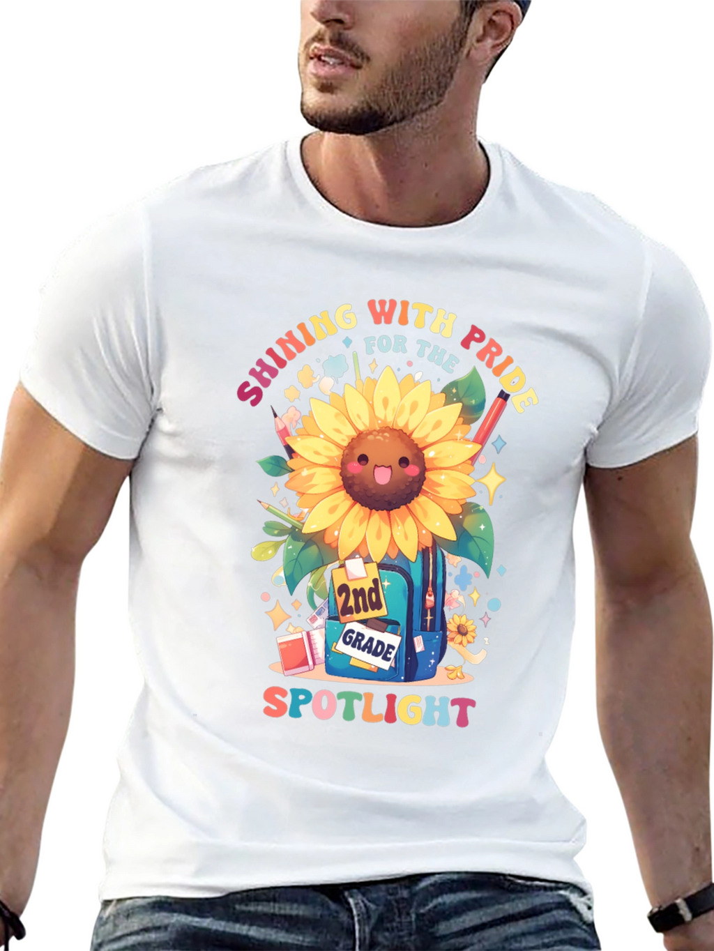Shining 2nd Grade Spotlight T-Shirt