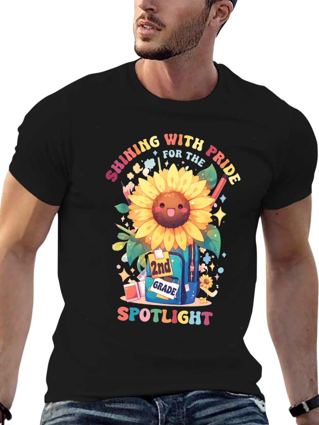 Shining 2nd Grade Spotlight T-Shirt