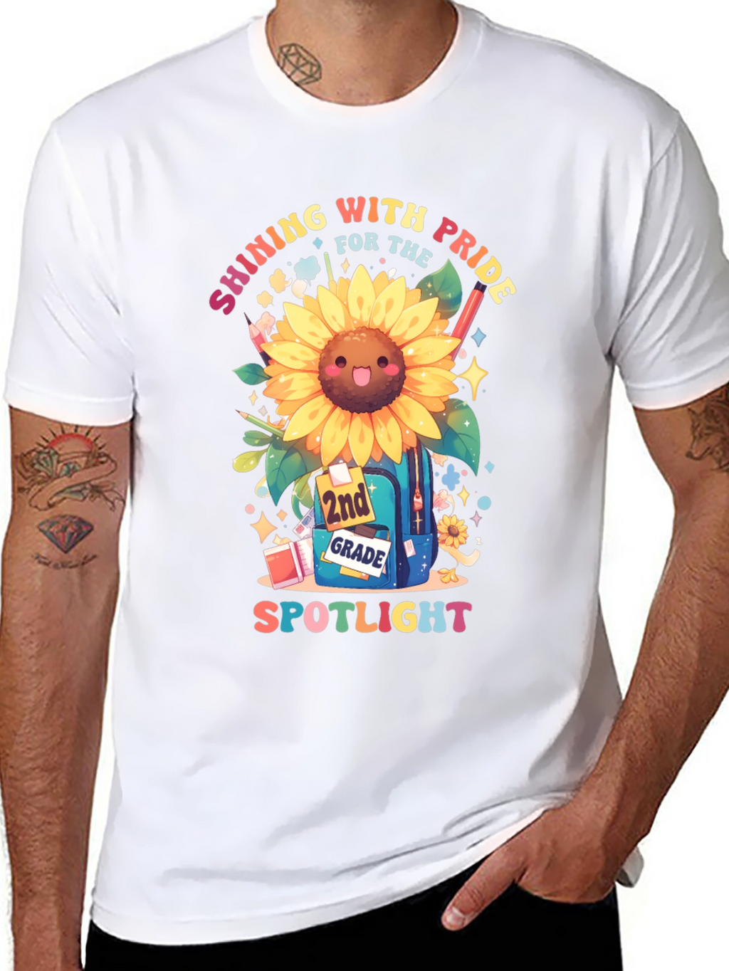 Shining 2nd Grade Spotlight T-Shirt