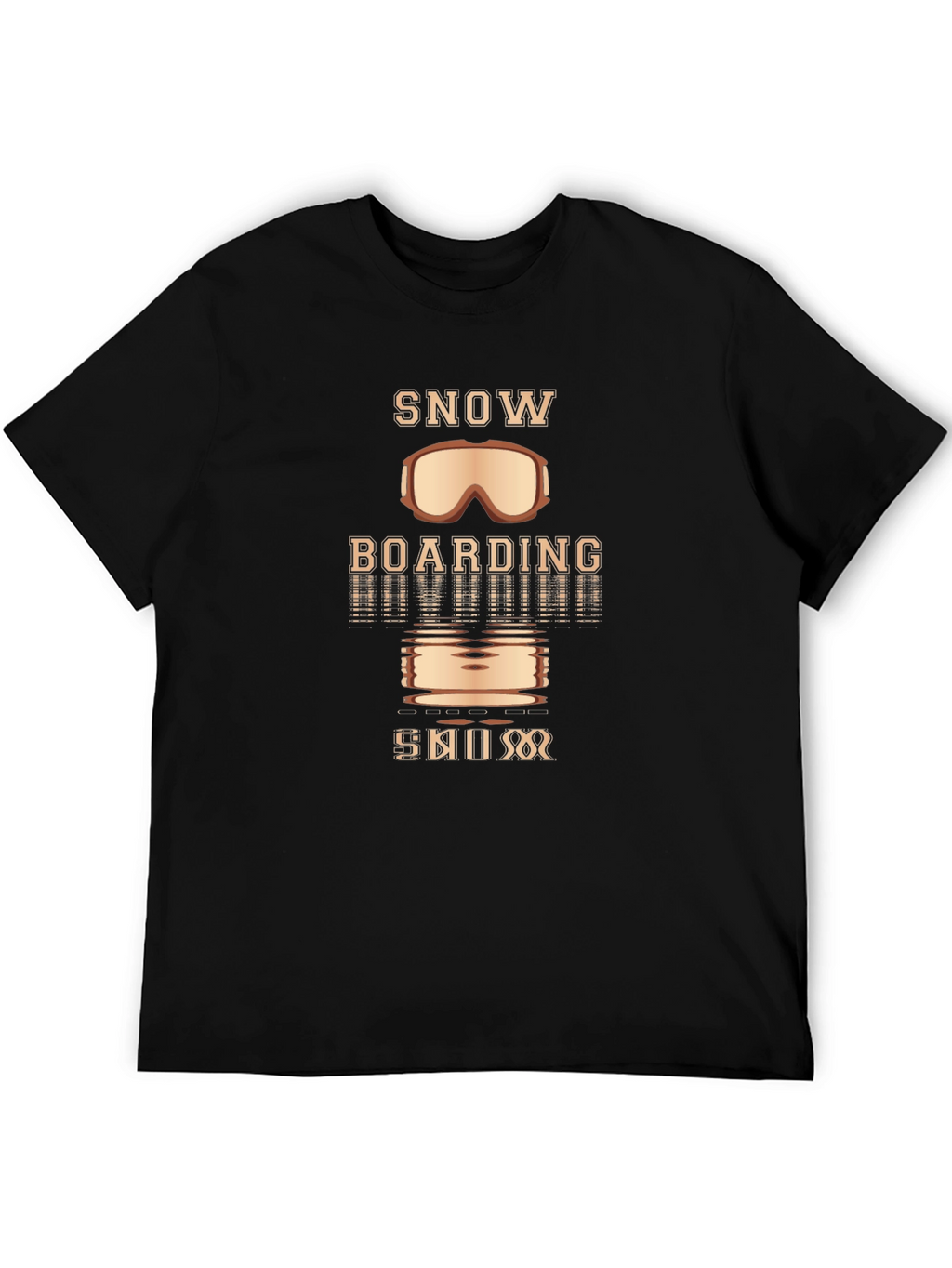 Snowboarding Bum Graphic T-Shirt