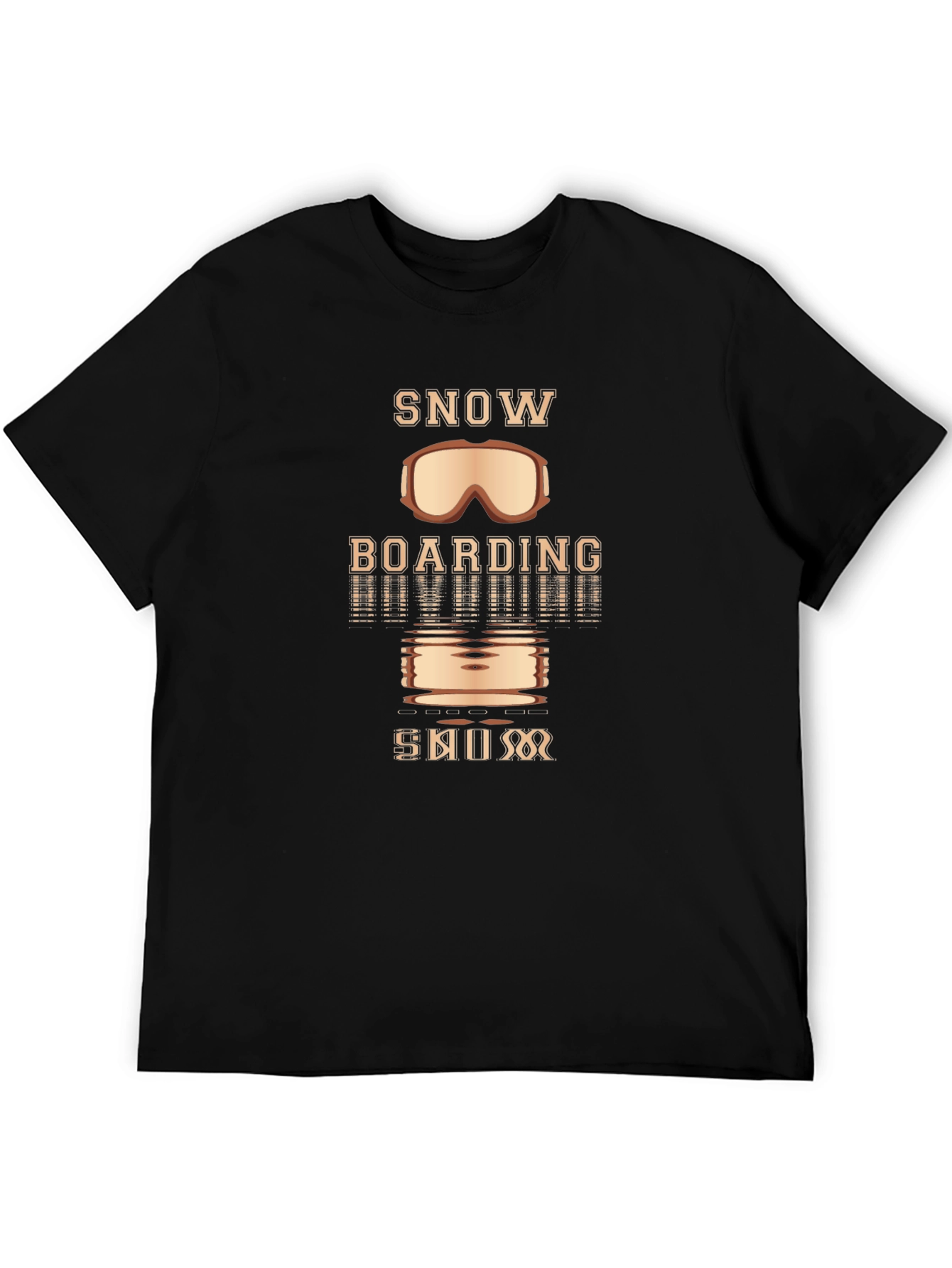 Snowboarding Bum Graphic T-Shirt