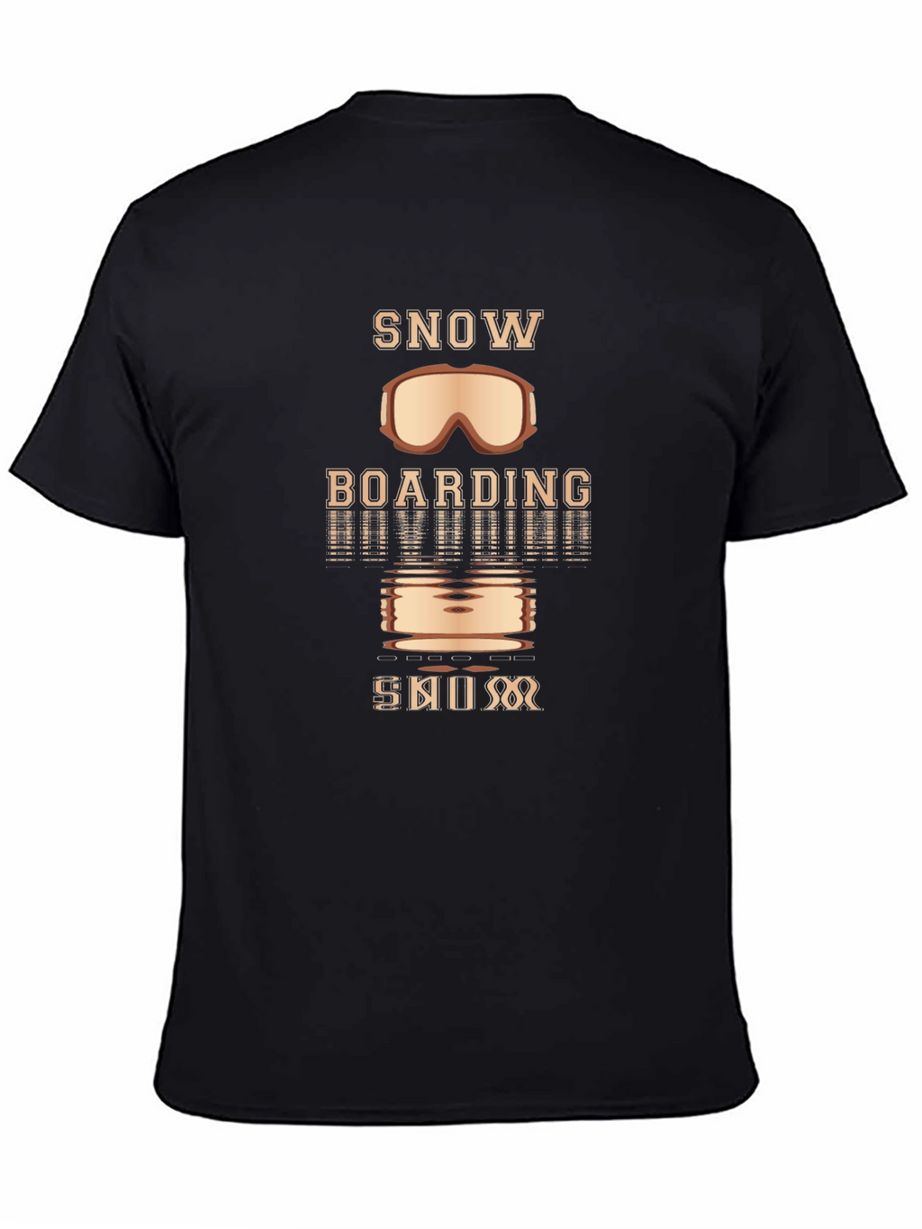 Snowboarding Bum Graphic T-Shirt