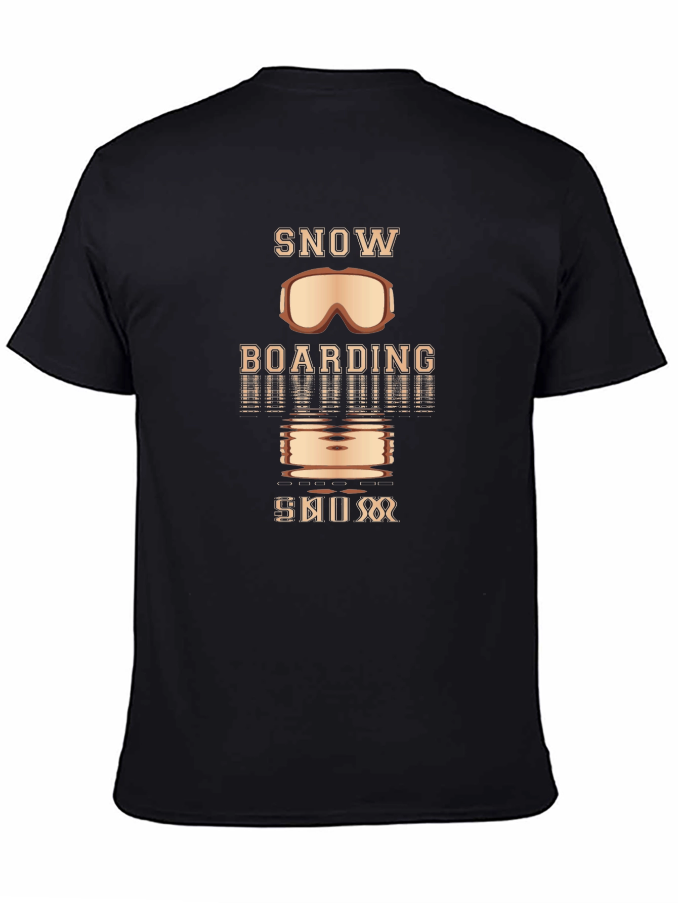 Snowboarding Bum Graphic T-Shirt