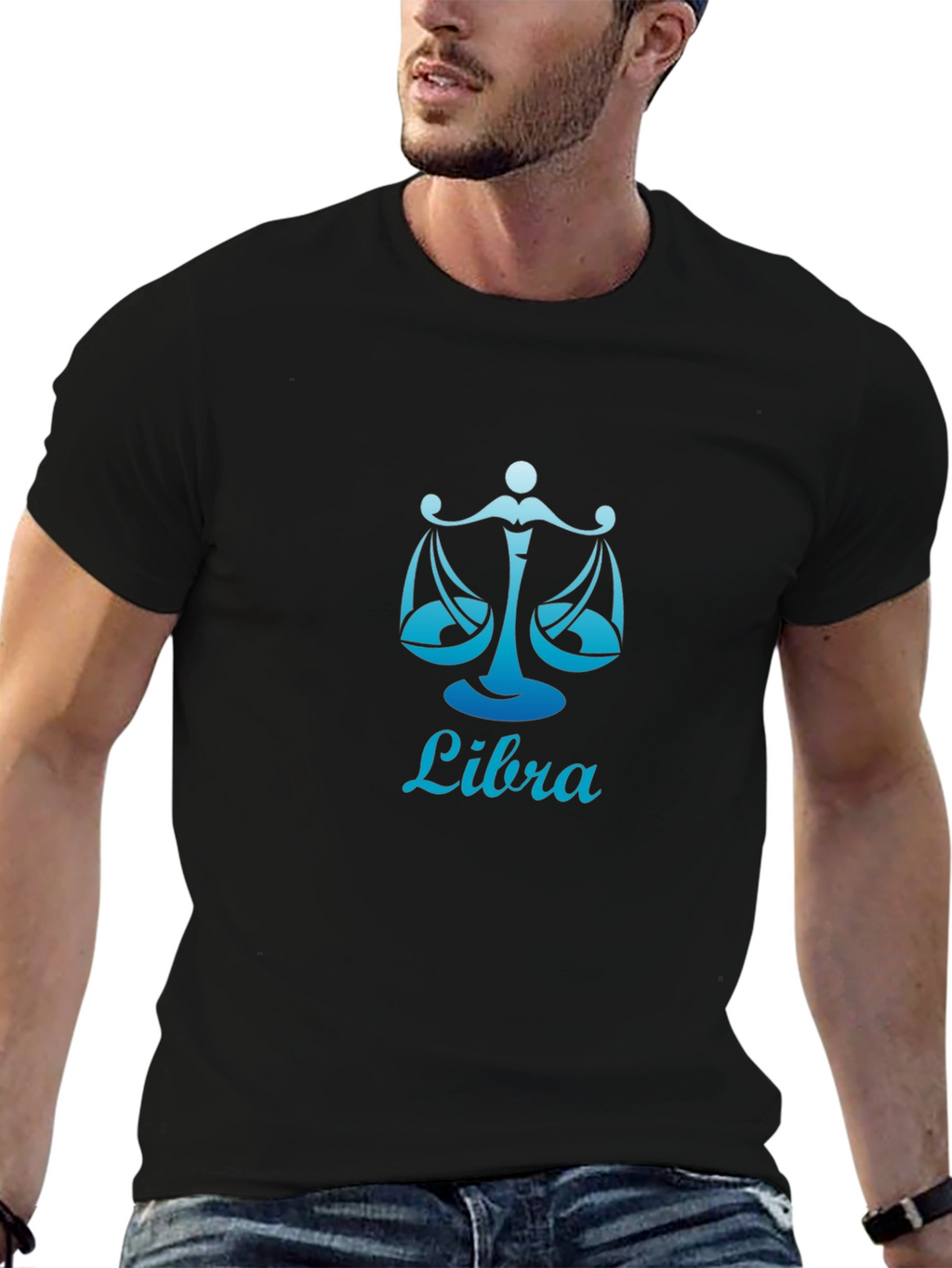 Libra Zodiac Graphic T-Shirt - Stylish Astrology Tee