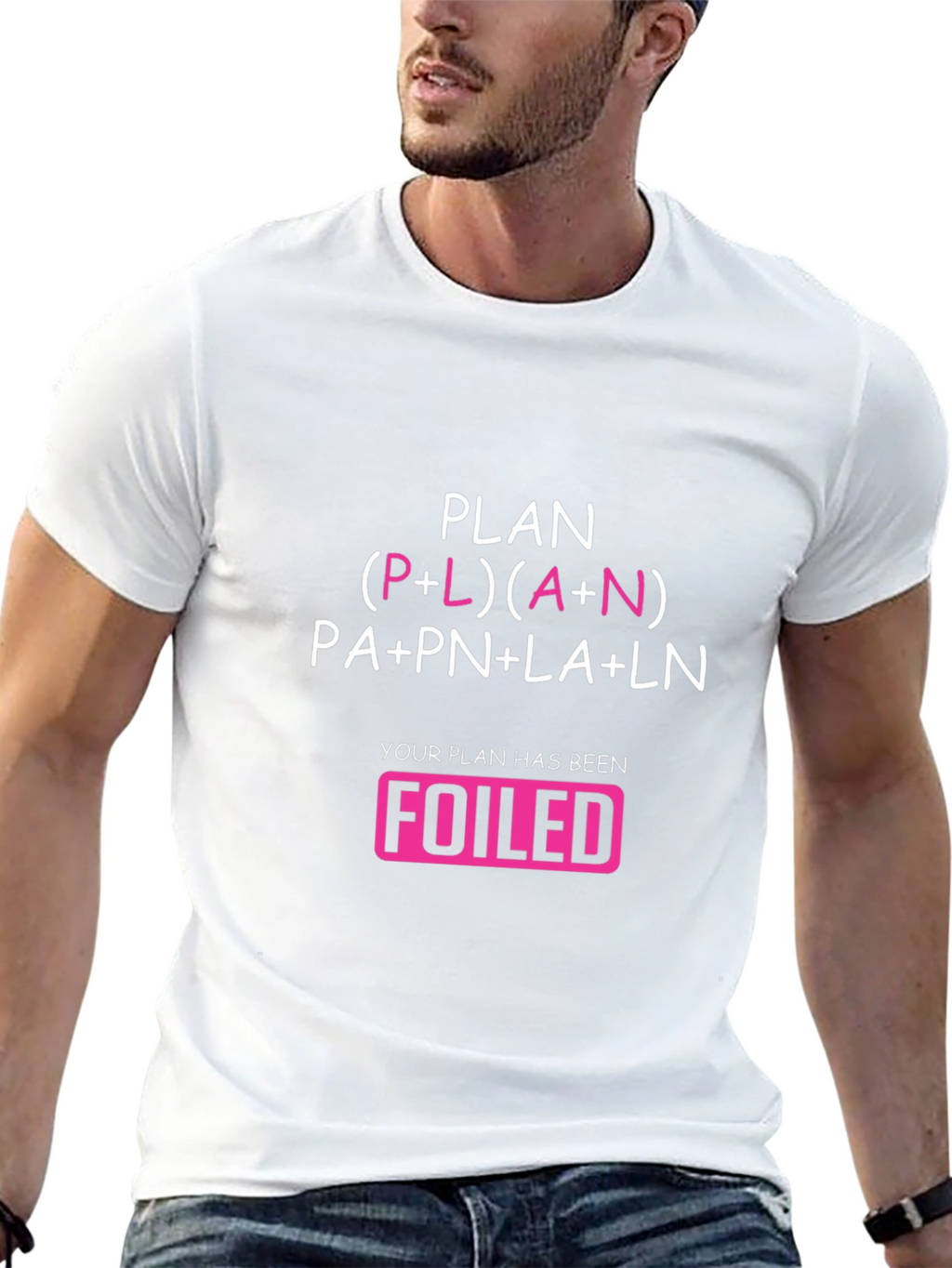 Math Plan Foiled T-Shirt