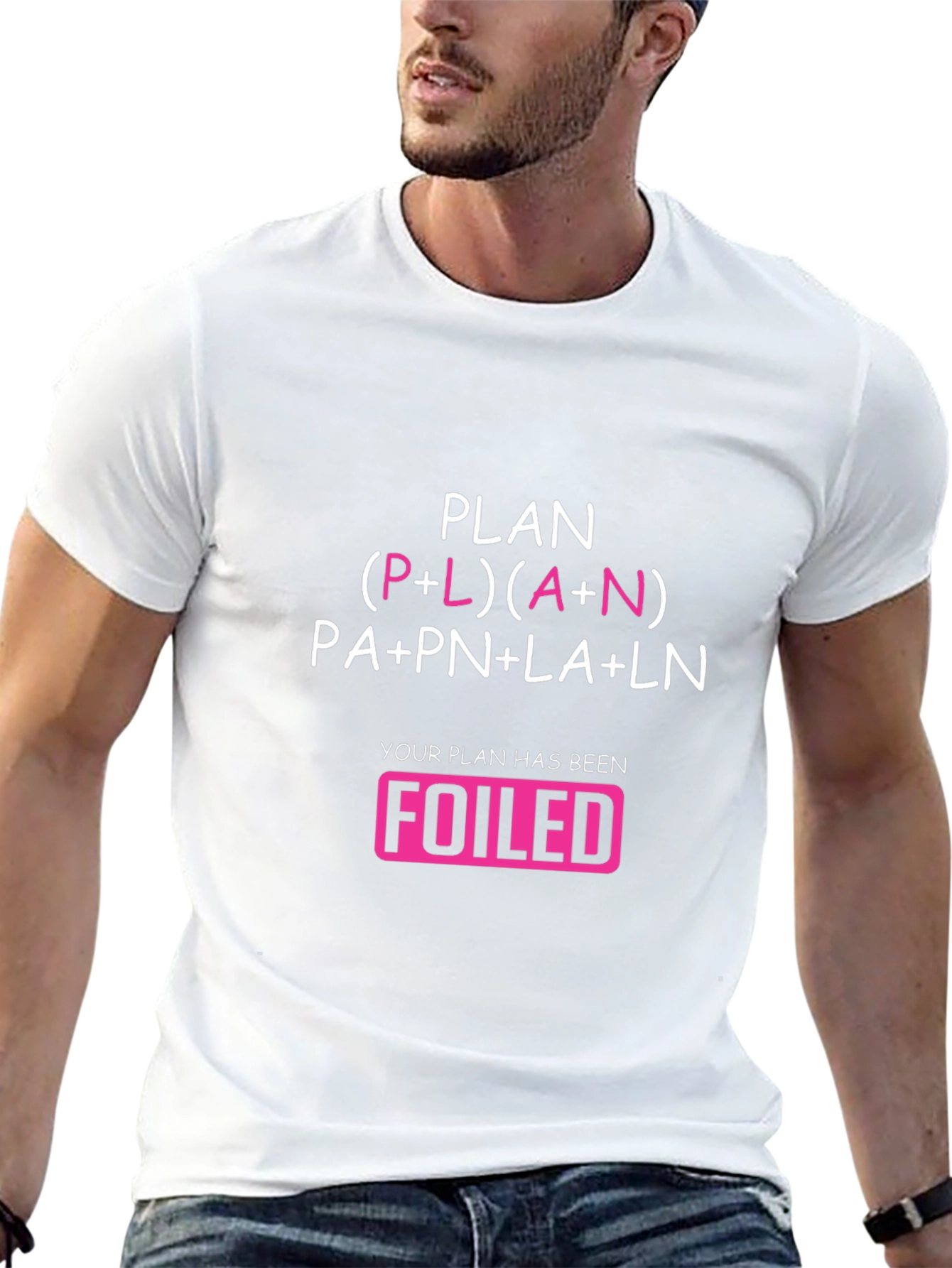Math Plan Foiled T-Shirt