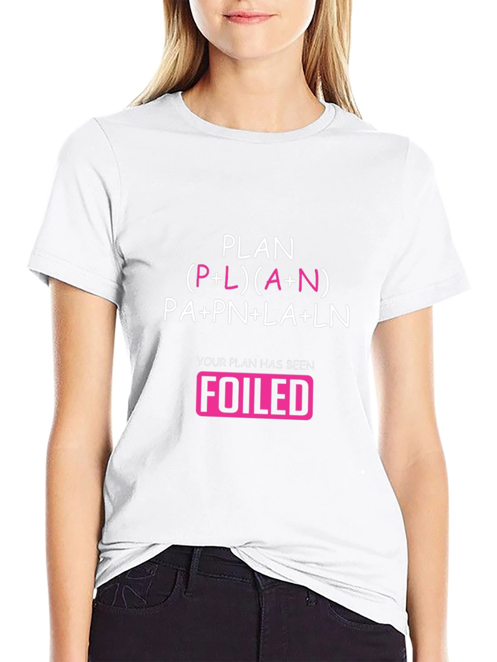 Math Plan Foiled T-Shirt