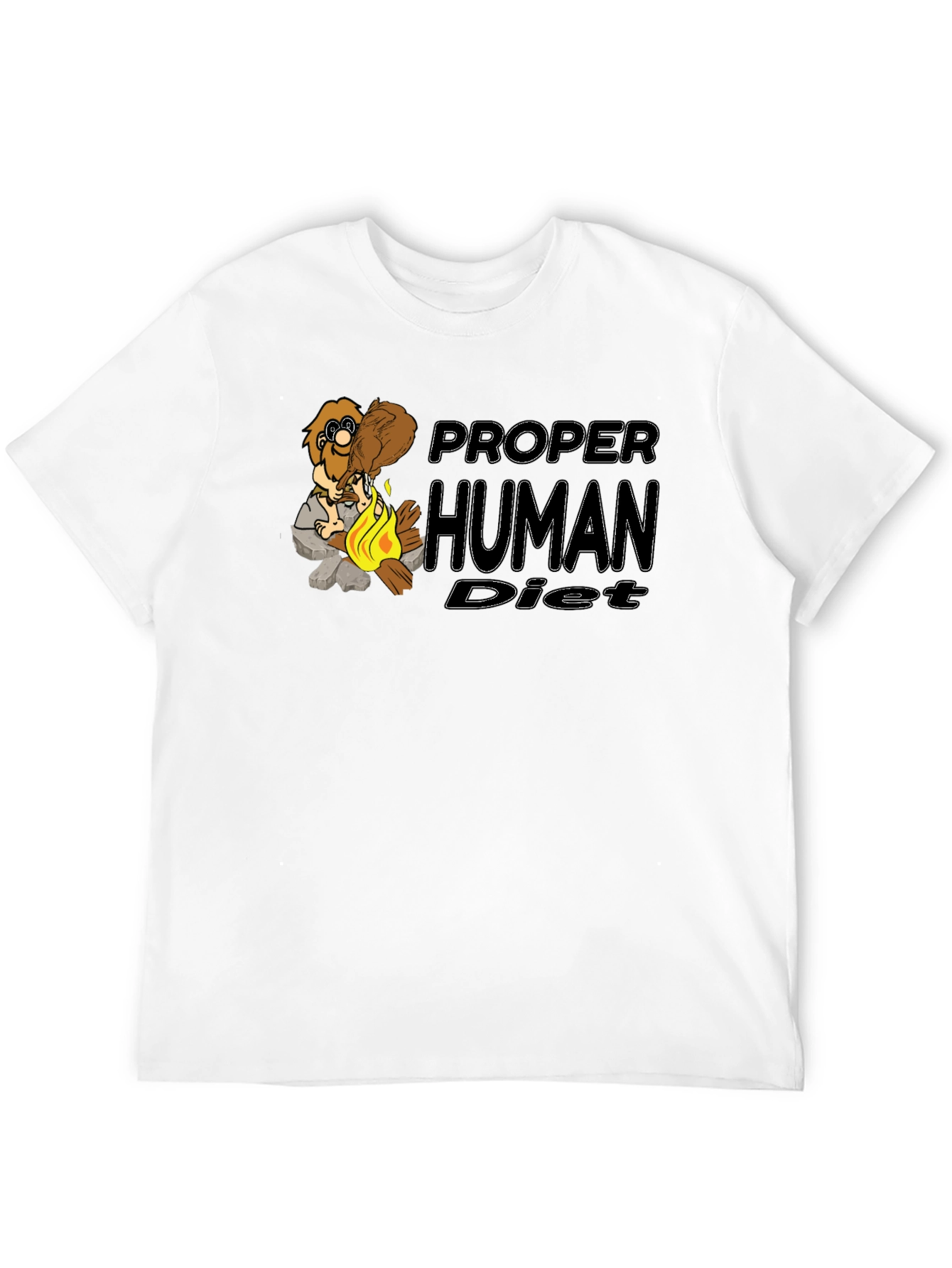 Proper Human Diet Funny T-Shirt