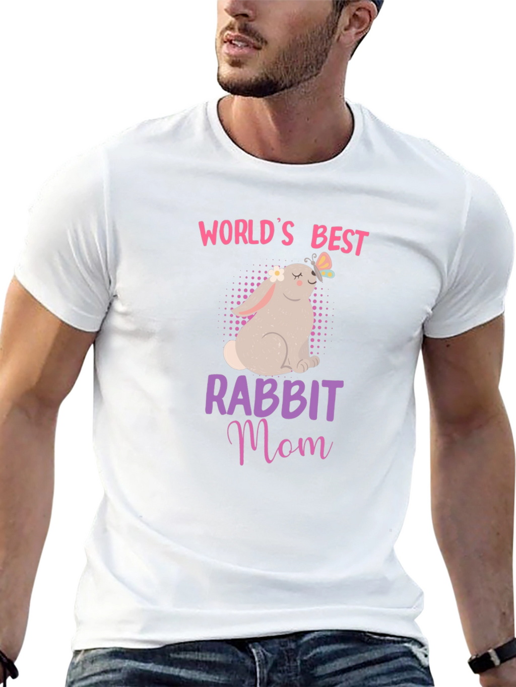 Worlds Best Rabbit Mom T-Shirt