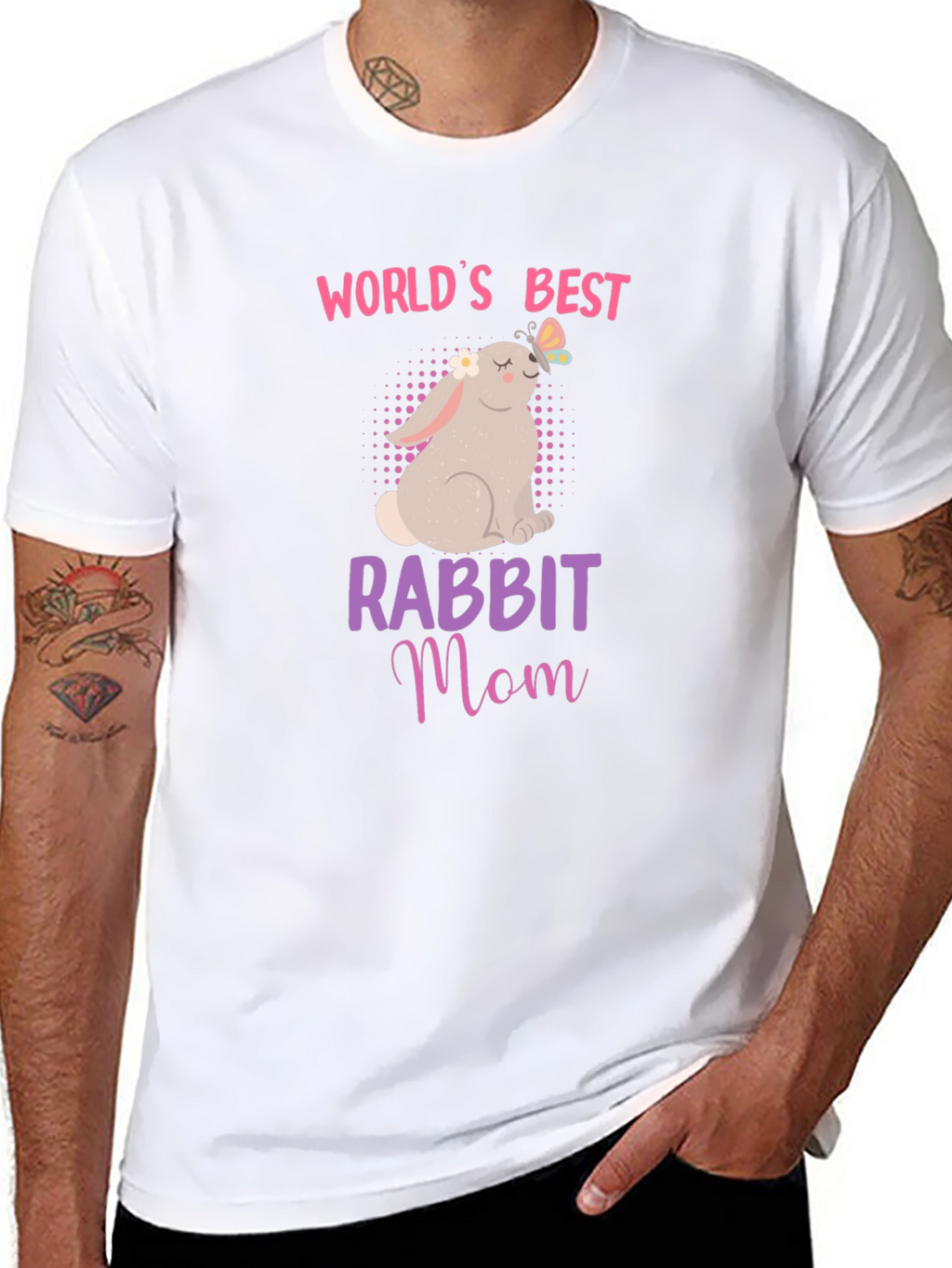 Worlds Best Rabbit Mom T-Shirt