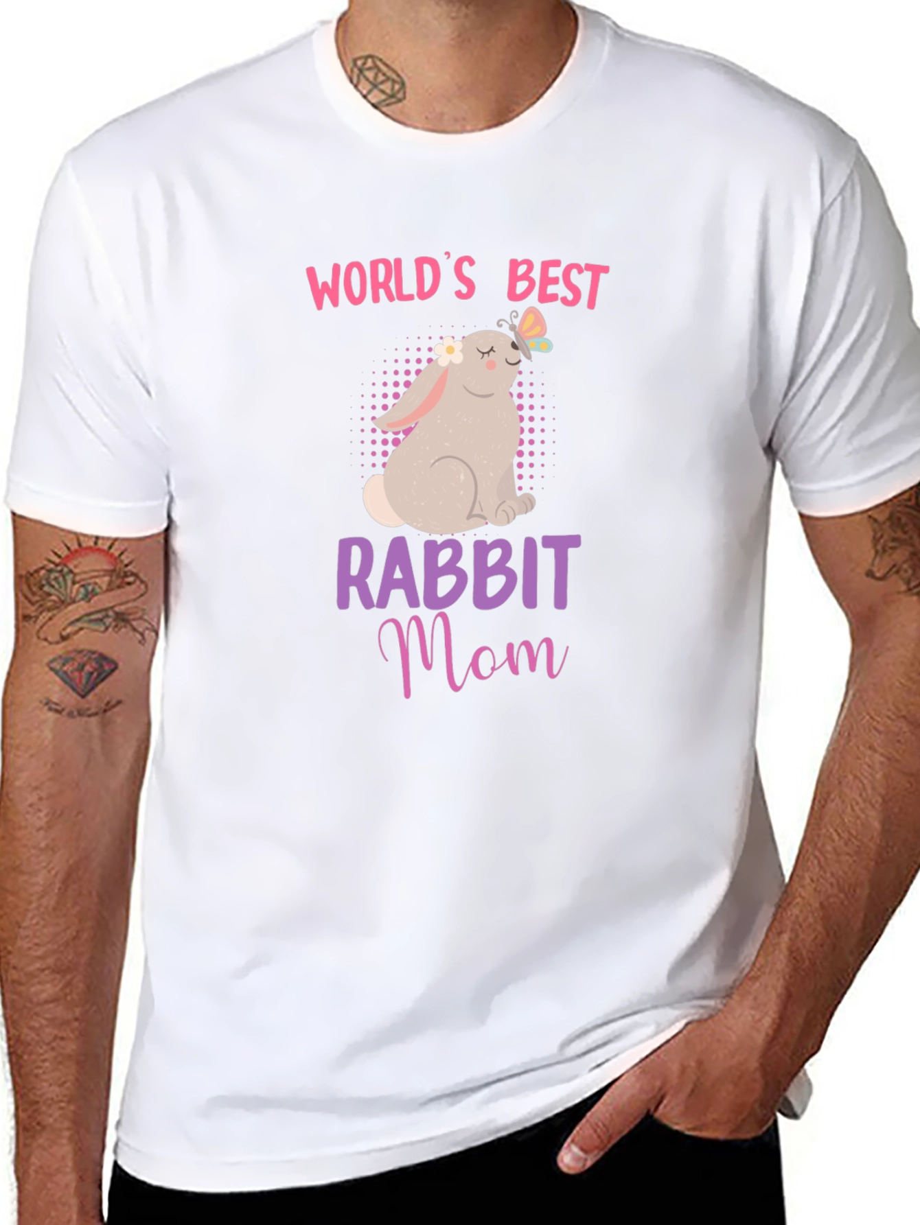 Worlds Best Rabbit Mom T-Shirt