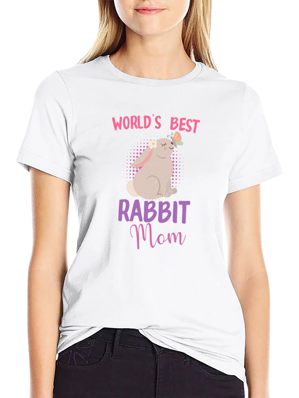 Worlds Best Rabbit Mom T-Shirt