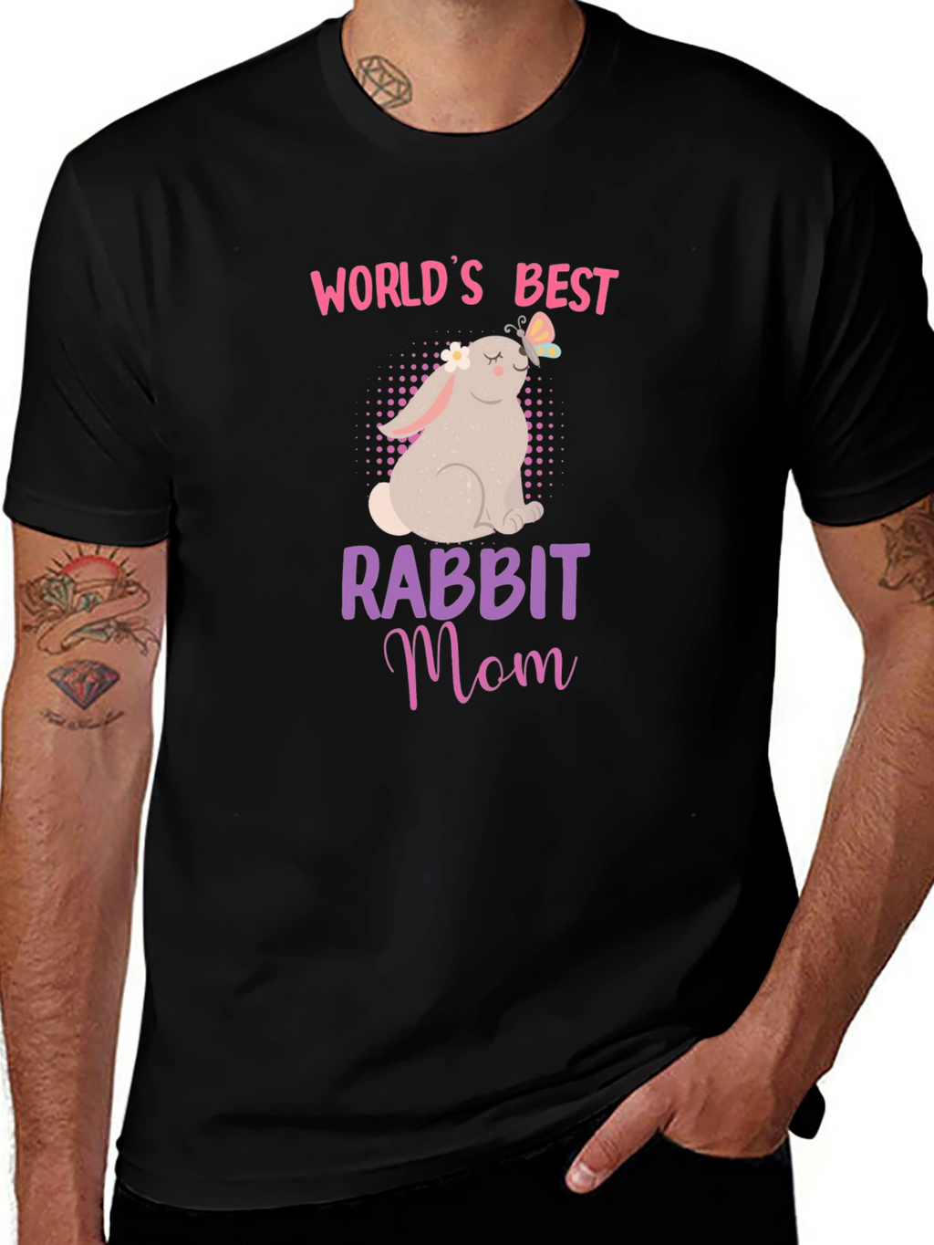 Worlds Best Rabbit Mom T-Shirt