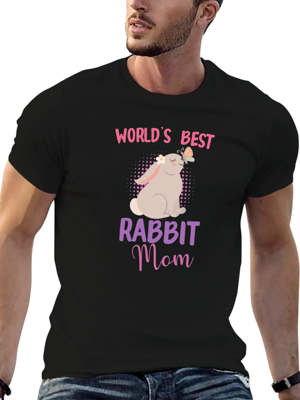 Worlds Best Rabbit Mom T-Shirt