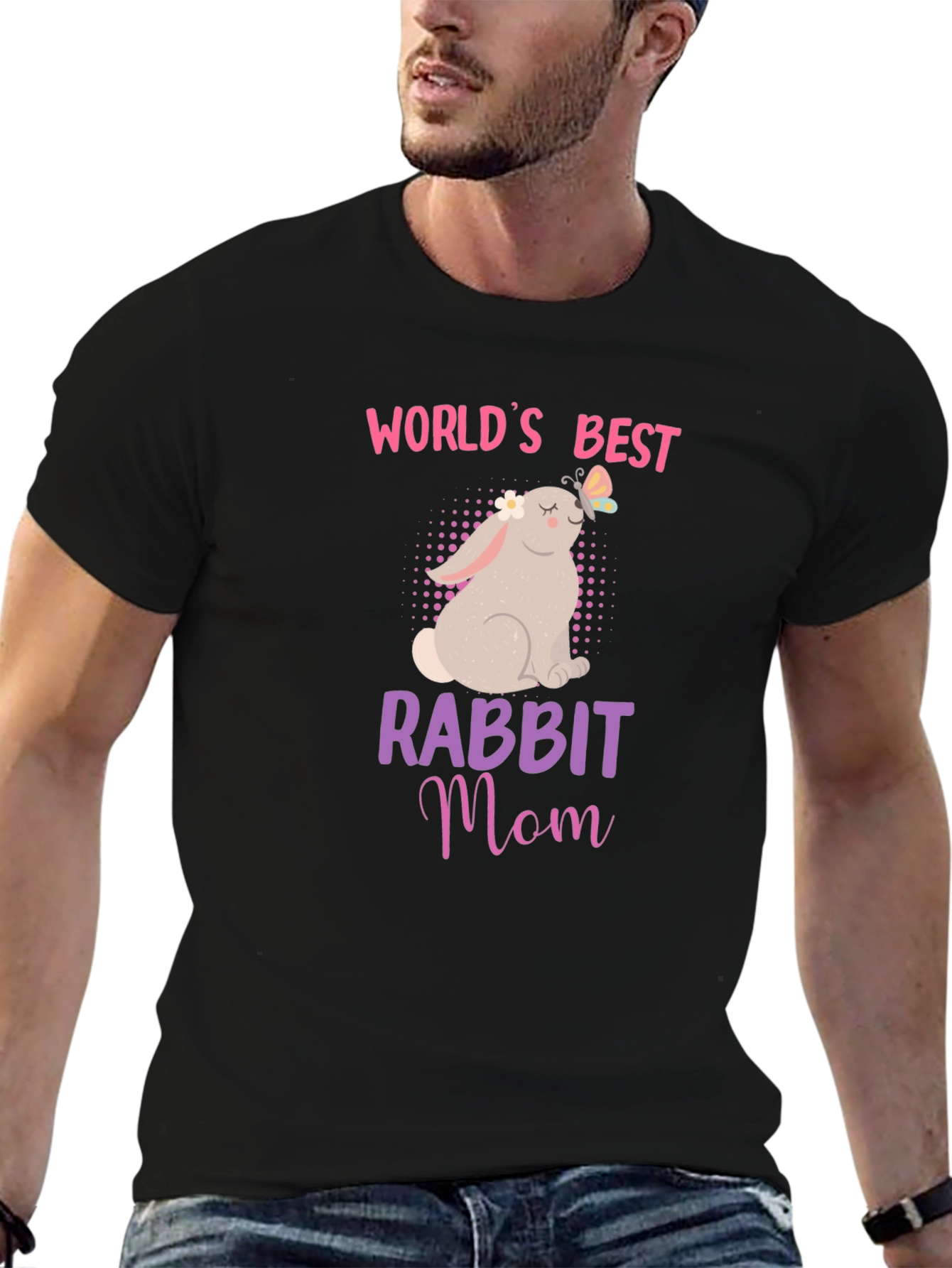 Worlds Best Rabbit Mom T-Shirt