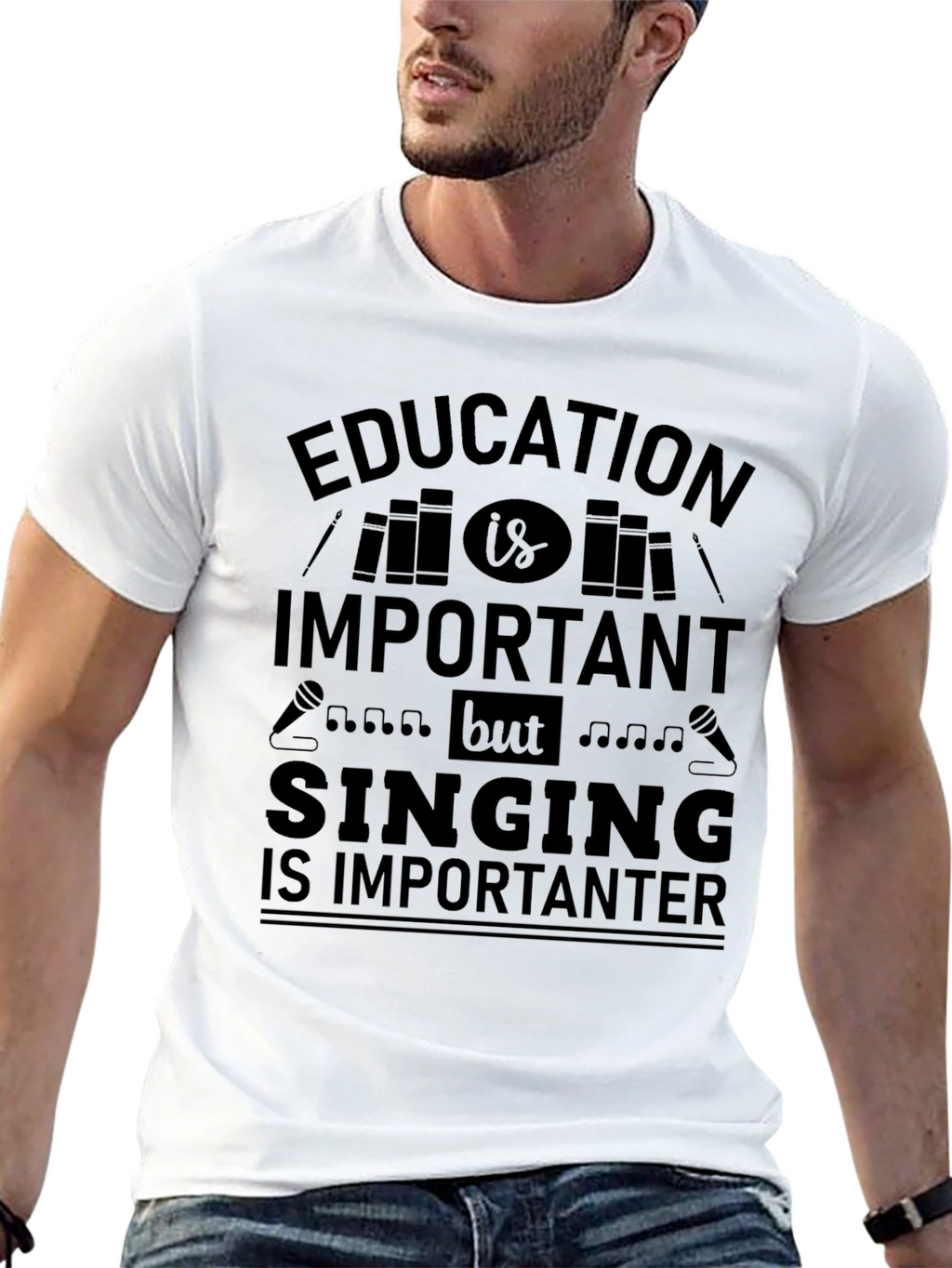 Education Singing Humor Graphic Tee