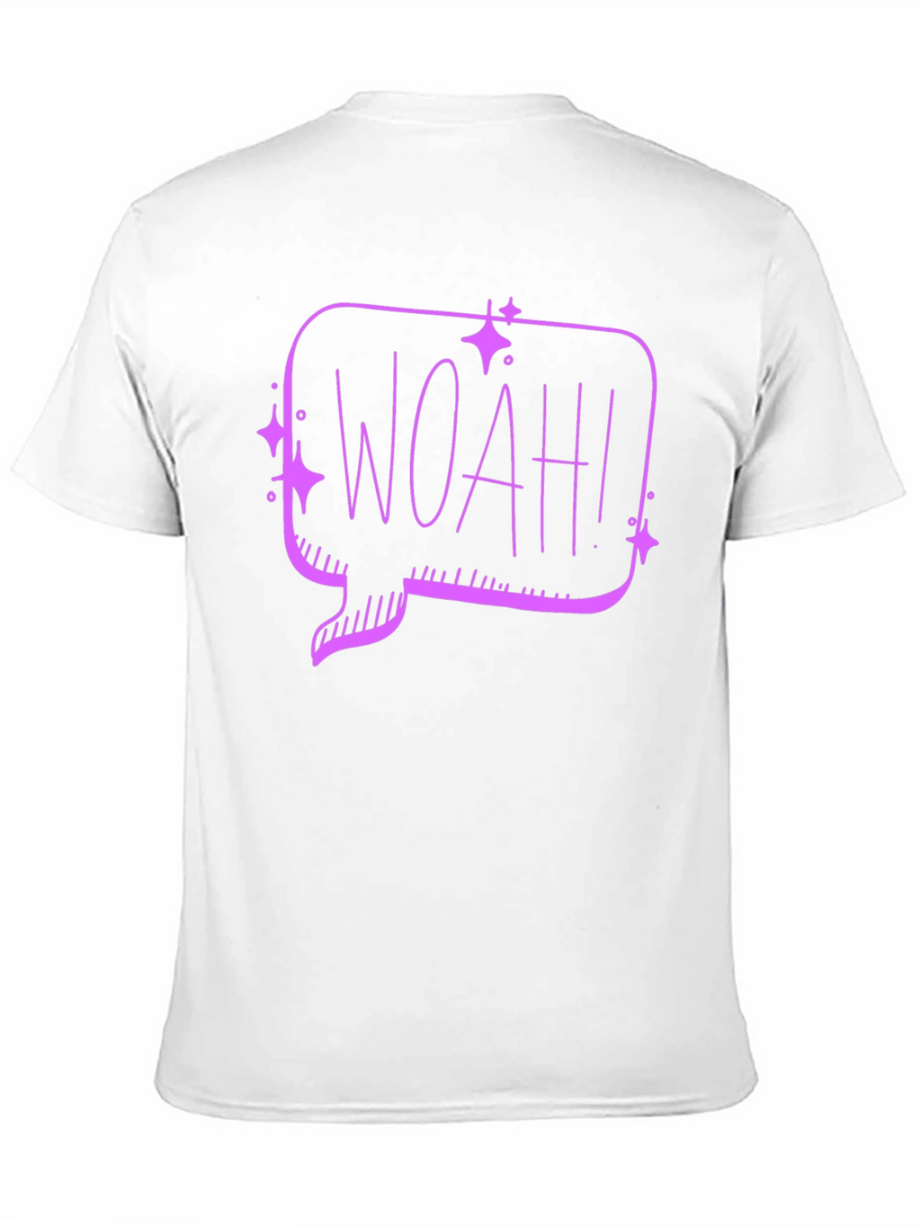 Woah! Graphic Tee - Black Cotton T-Shirt