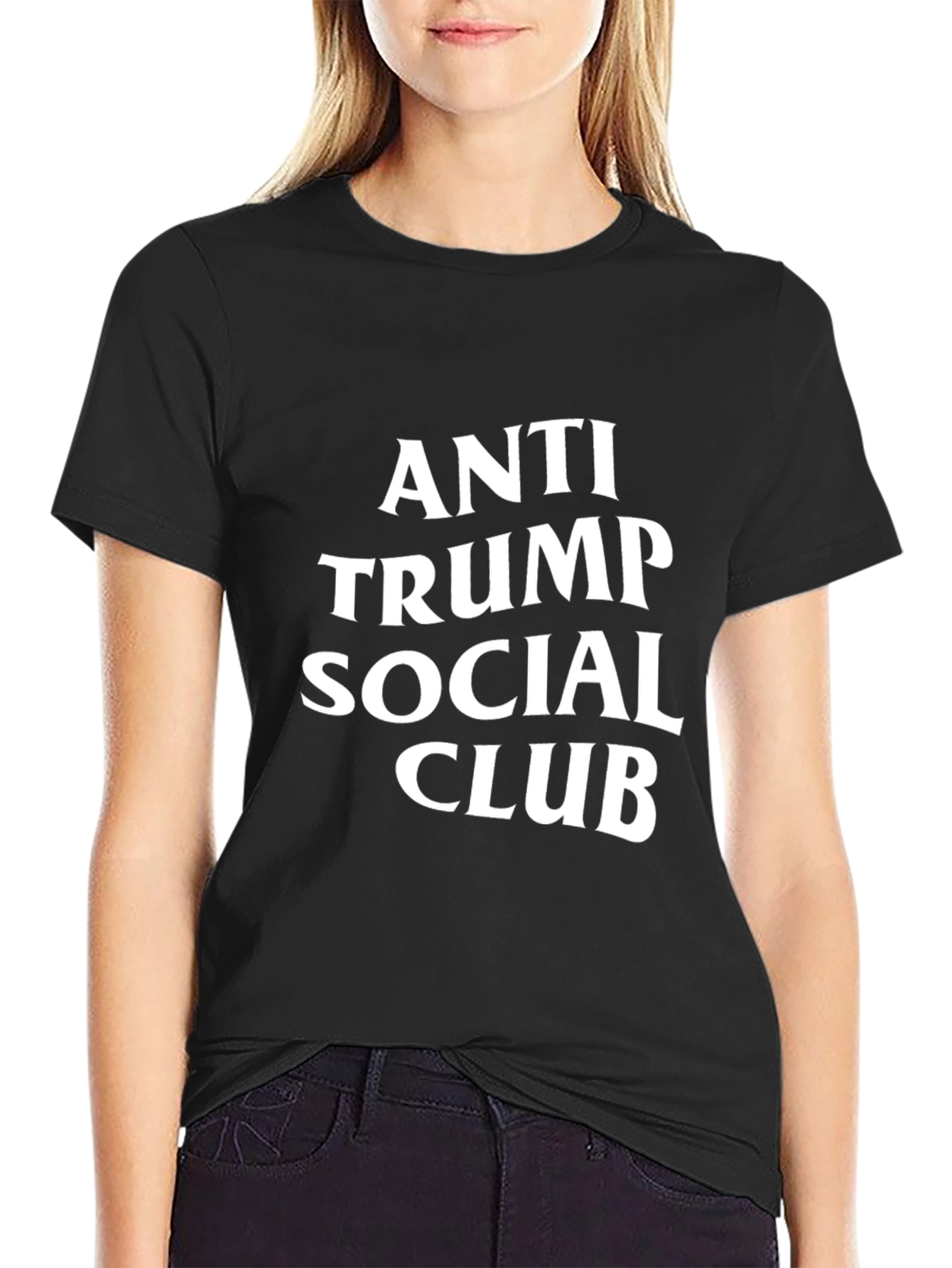 Anti Trump Social Club Black T-Shirt