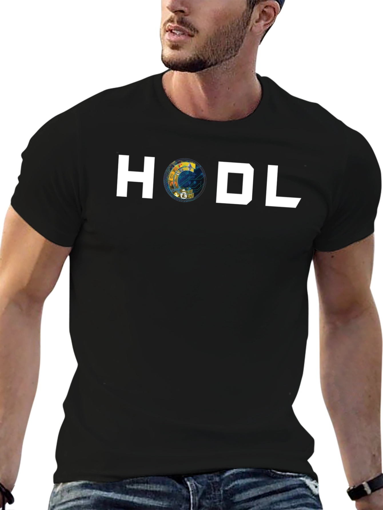 HODL Crypto T-Shirt - Bitcoin Blockchain Apparel