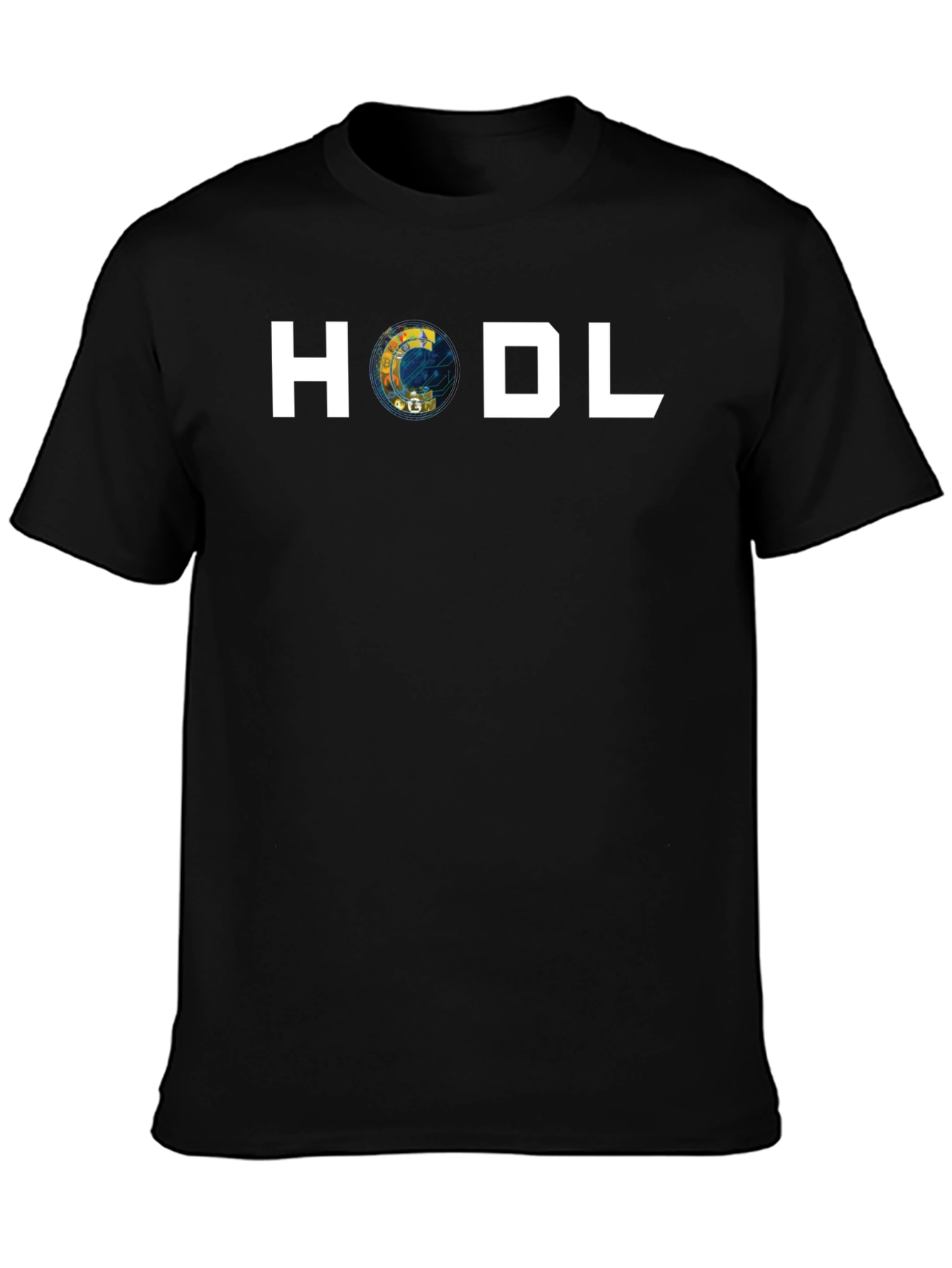 HODL Crypto T-Shirt - Bitcoin Blockchain Apparel