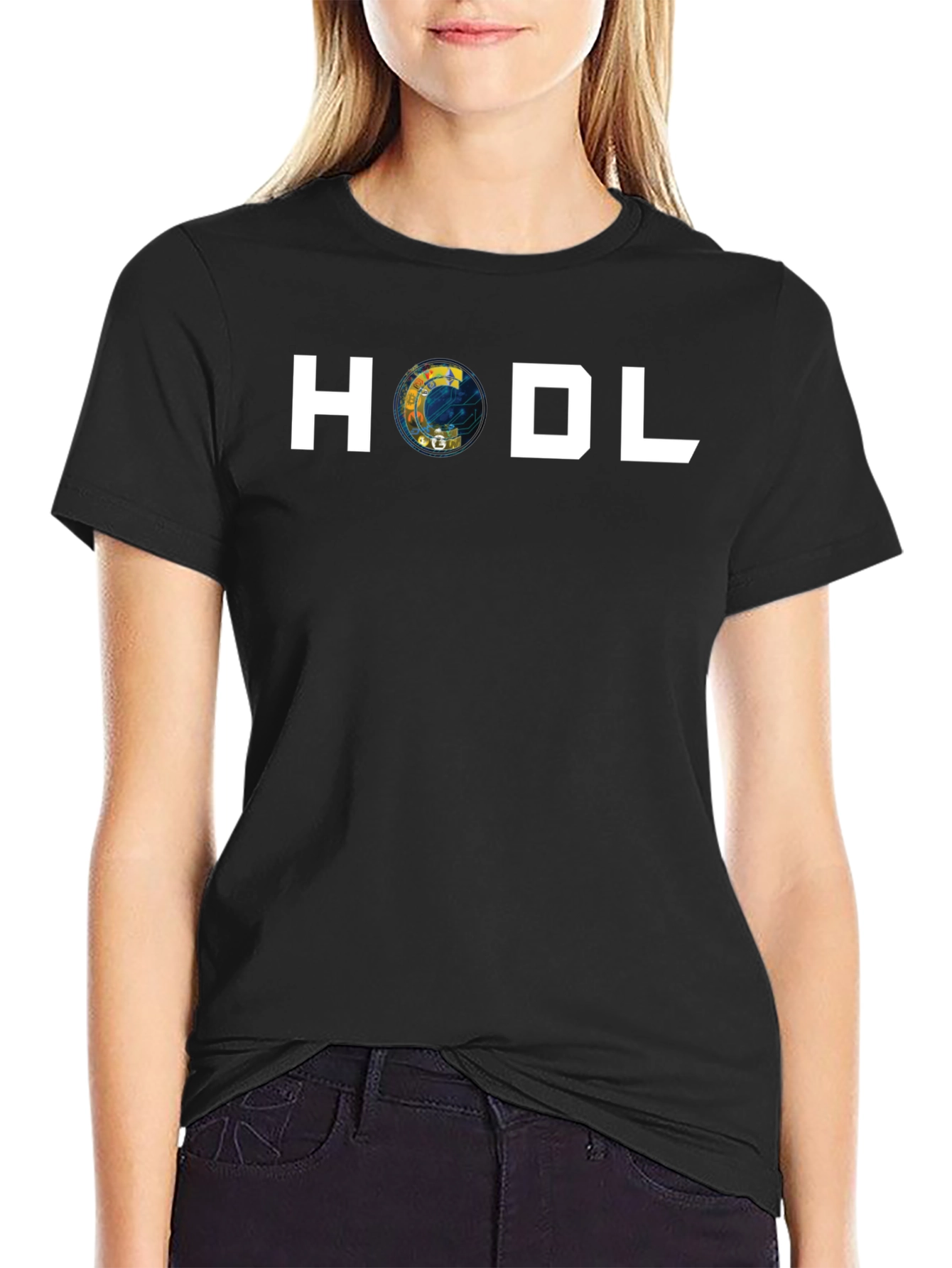 HODL Crypto T-Shirt - Bitcoin Blockchain Apparel