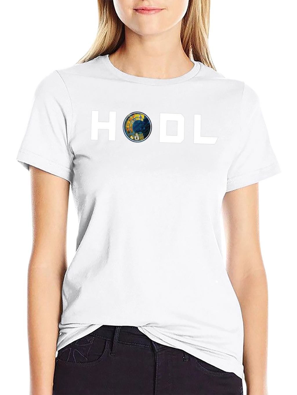 HODL Crypto T-Shirt - Bitcoin Blockchain Apparel