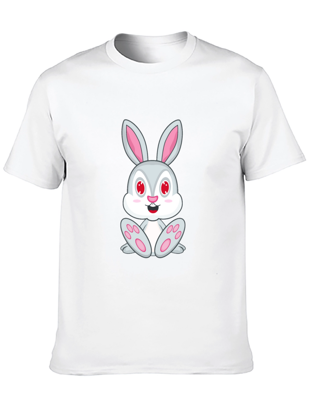 Bunny Graphic Black T-Shirt