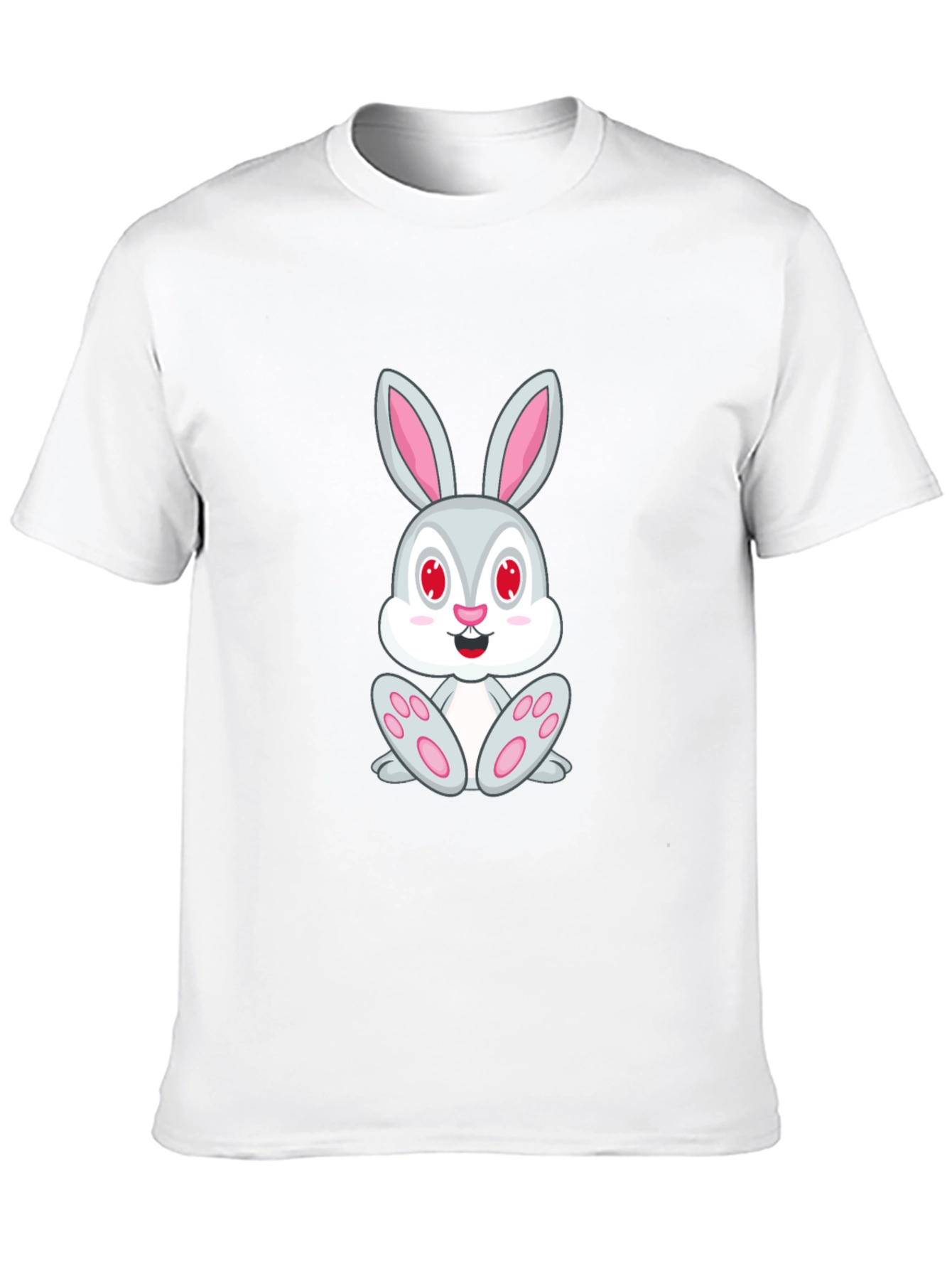 Bunny Graphic Black T-Shirt