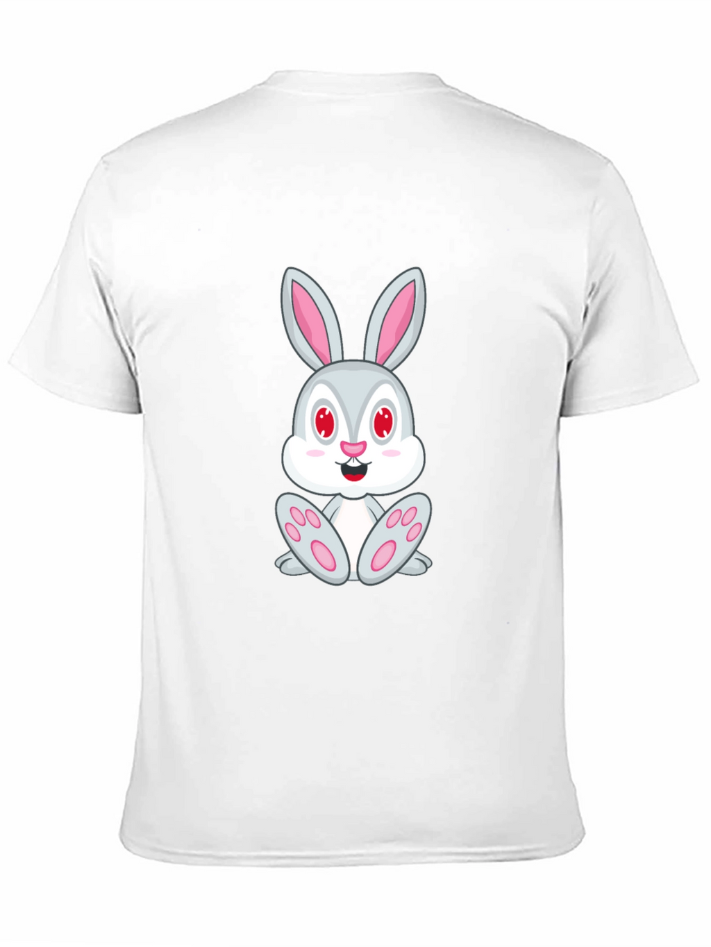 Bunny Graphic Black T-Shirt