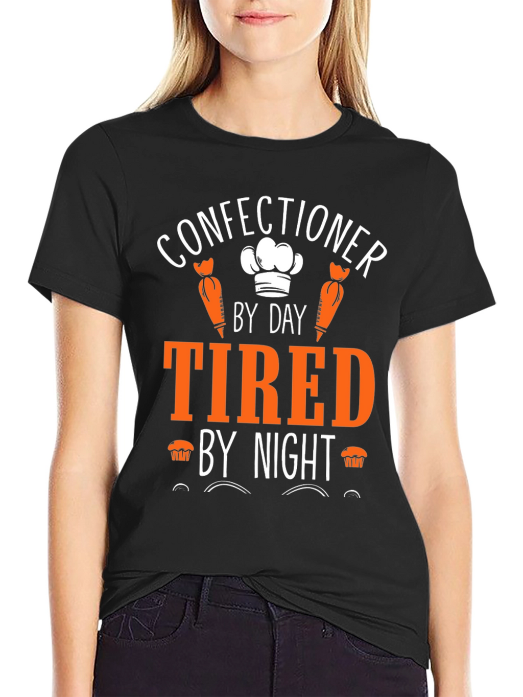 Confectioner by Day Tired by Night T-Shirt