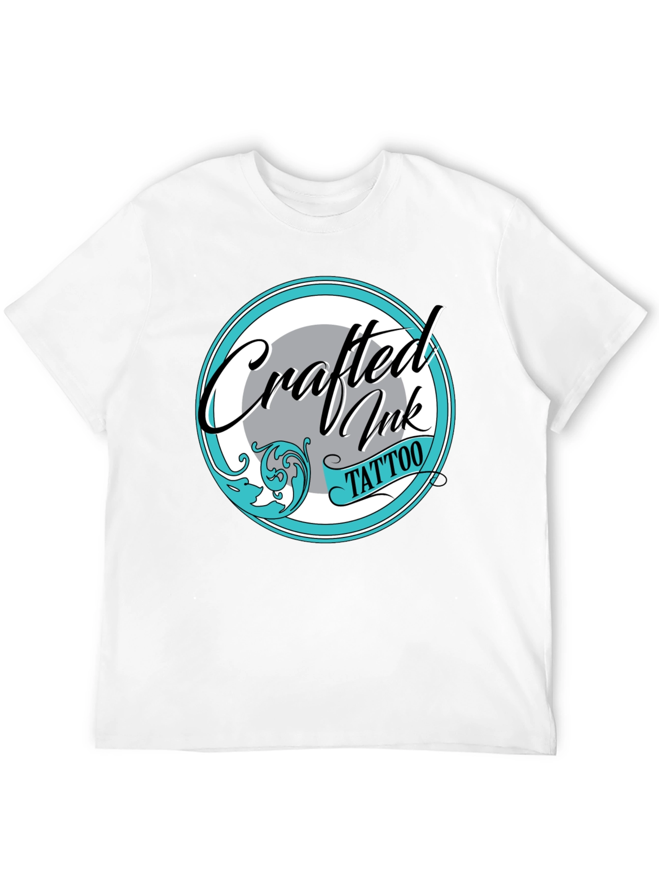 Crafted Ink Tattoo Tee - Stylish Graphic Print Shirt