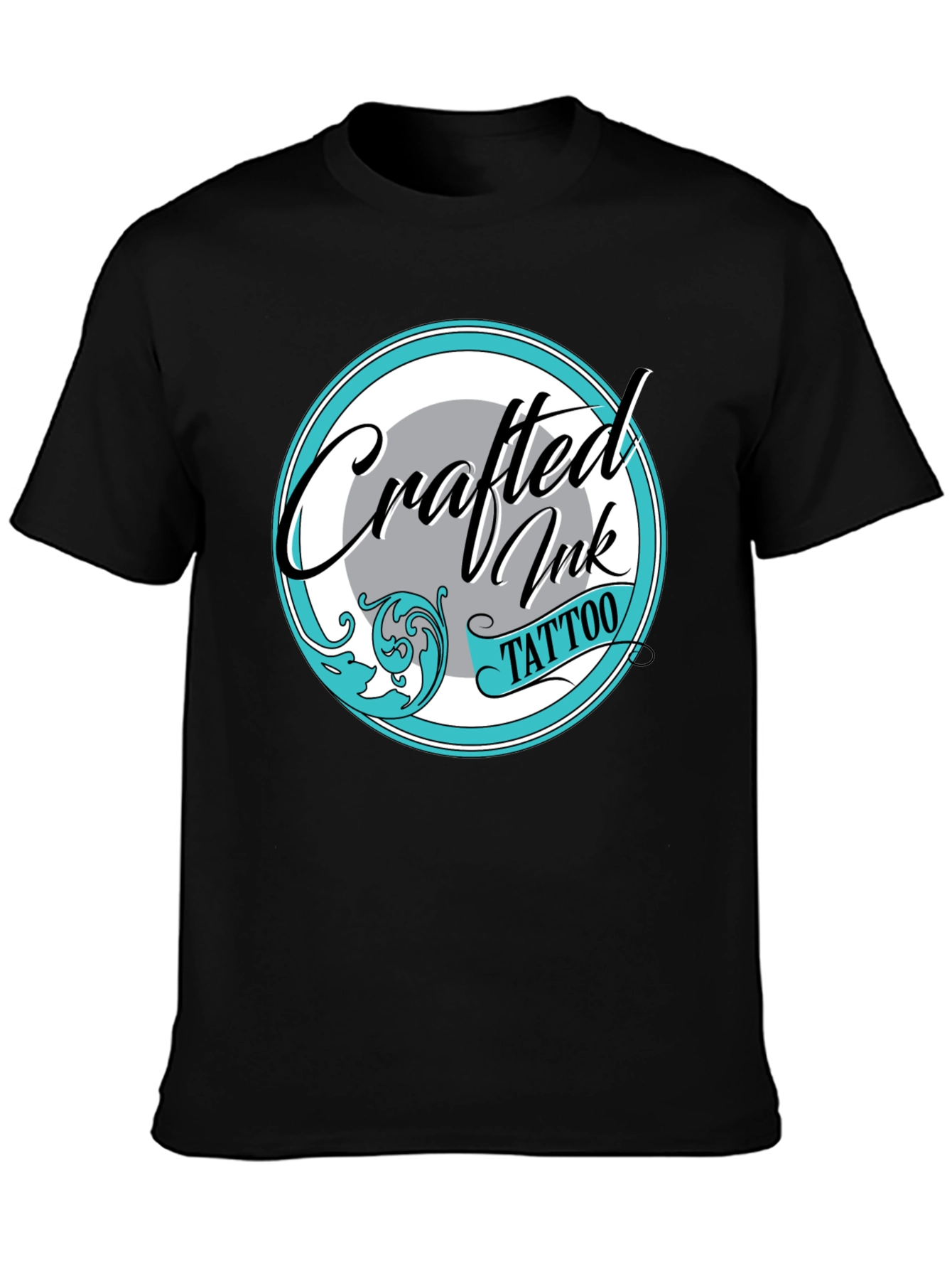 Crafted Ink Tattoo Tee - Stylish Graphic Print Shirt