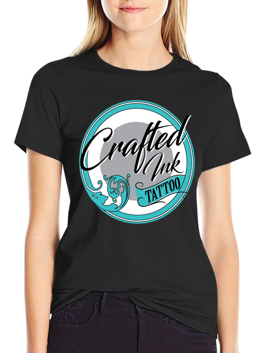 Crafted Ink Tattoo Tee - Stylish Graphic Print Shirt