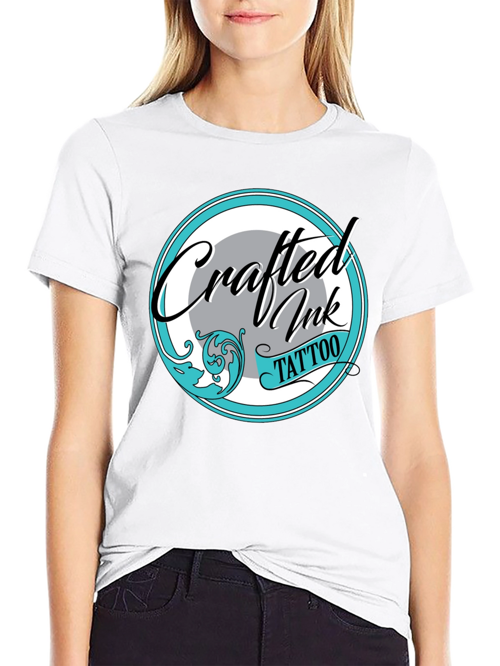 Crafted Ink Tattoo Tee - Stylish Graphic Print Shirt