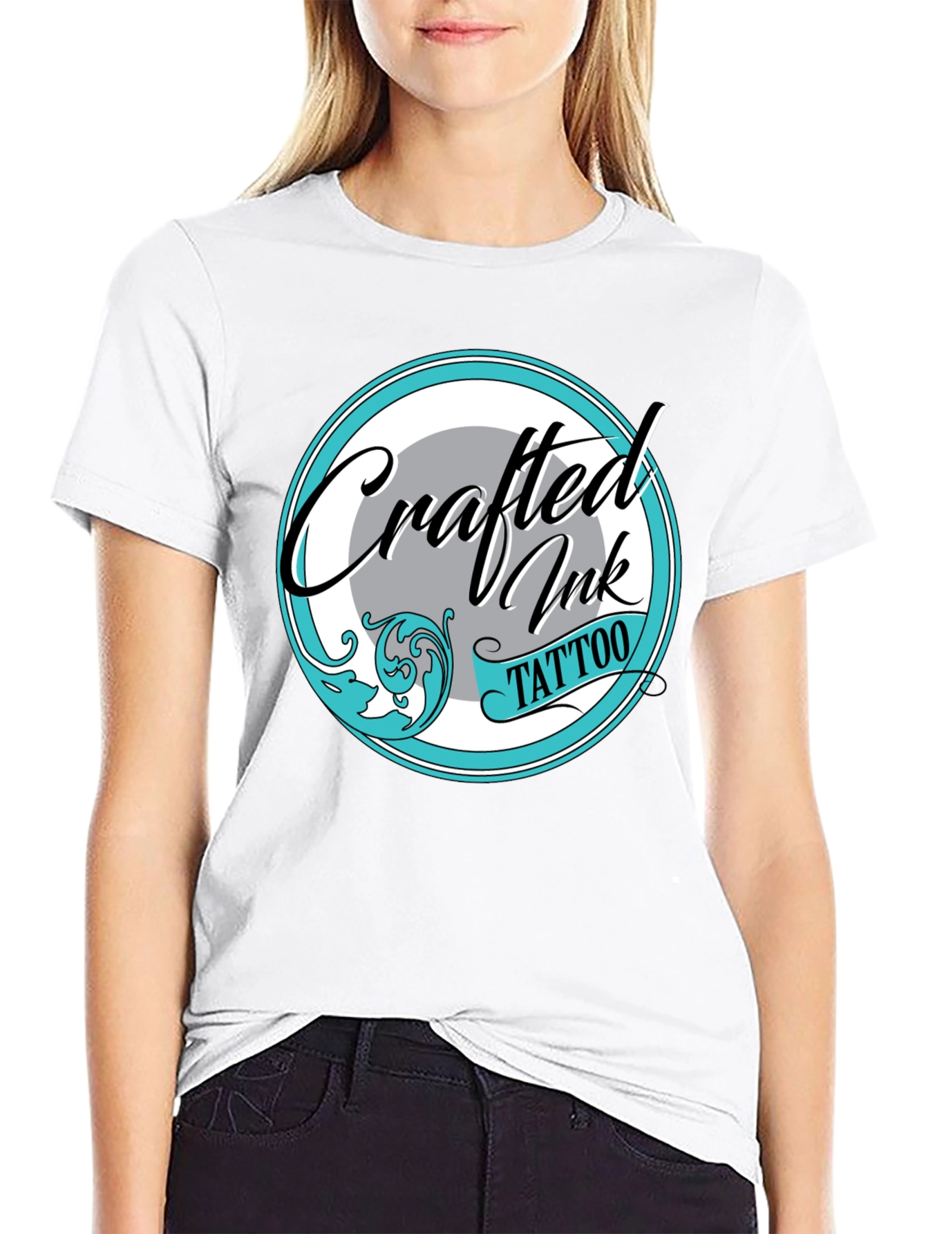 Crafted Ink Tattoo Tee - Stylish Graphic Print Shirt