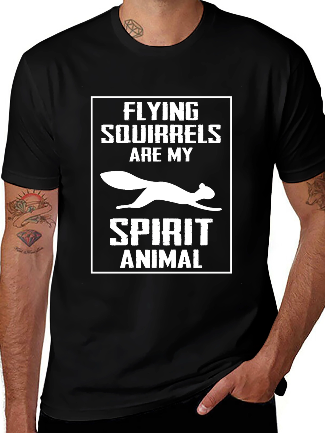 Flying Squirrels Are My Spirit Animal T-Shirt