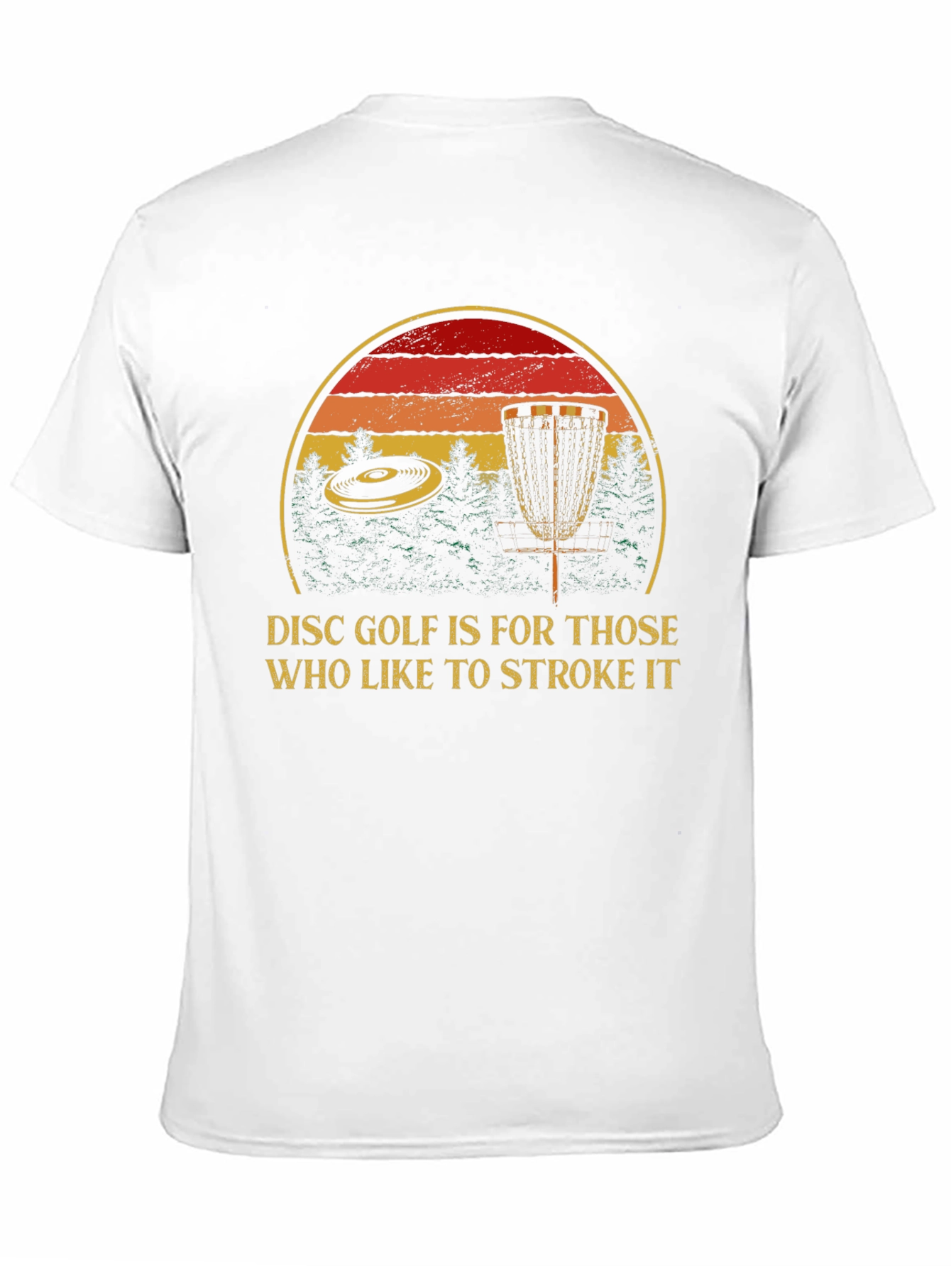 Disc Golf Stroke It T-Shirt - Funny Golf Tee