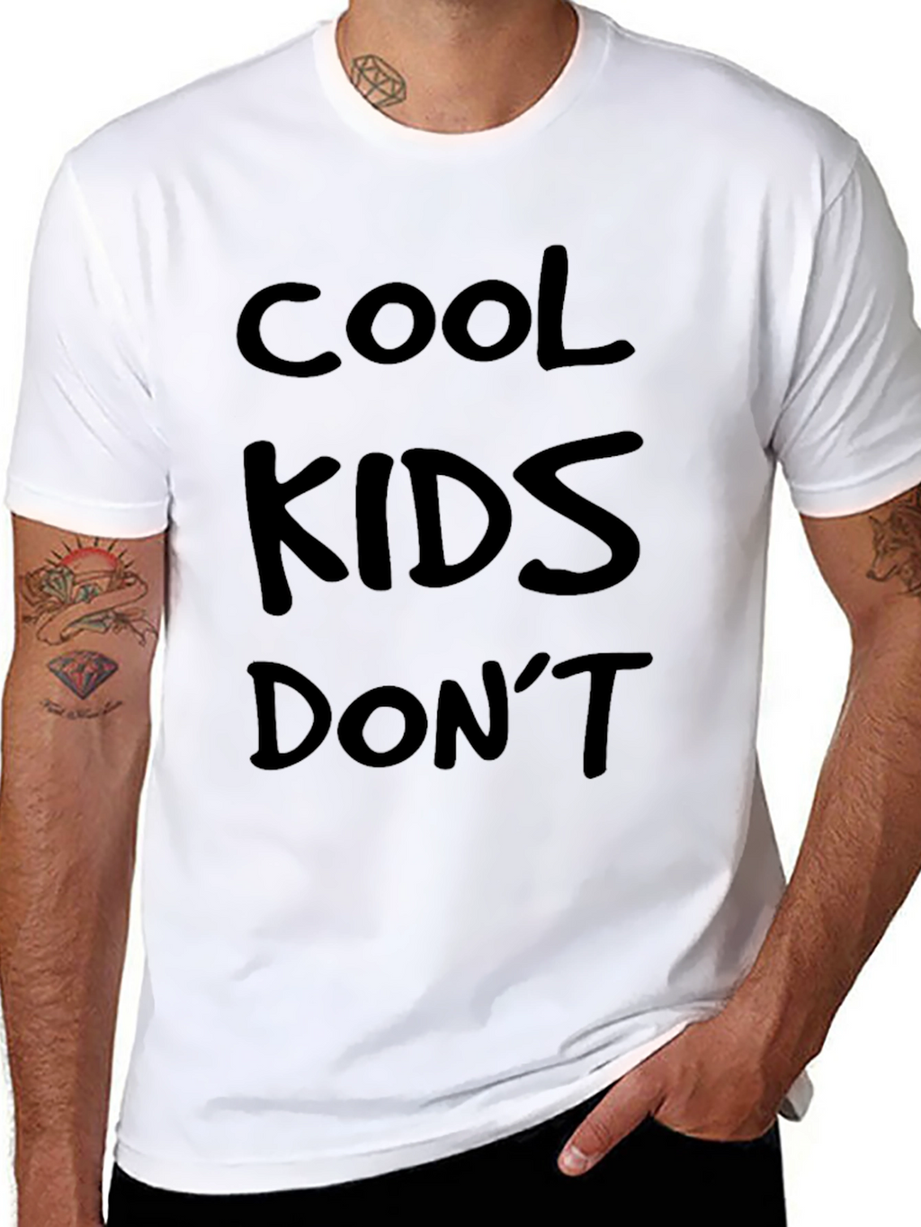 Cool Kids Dont T-Shirt - Bold Statement Tee