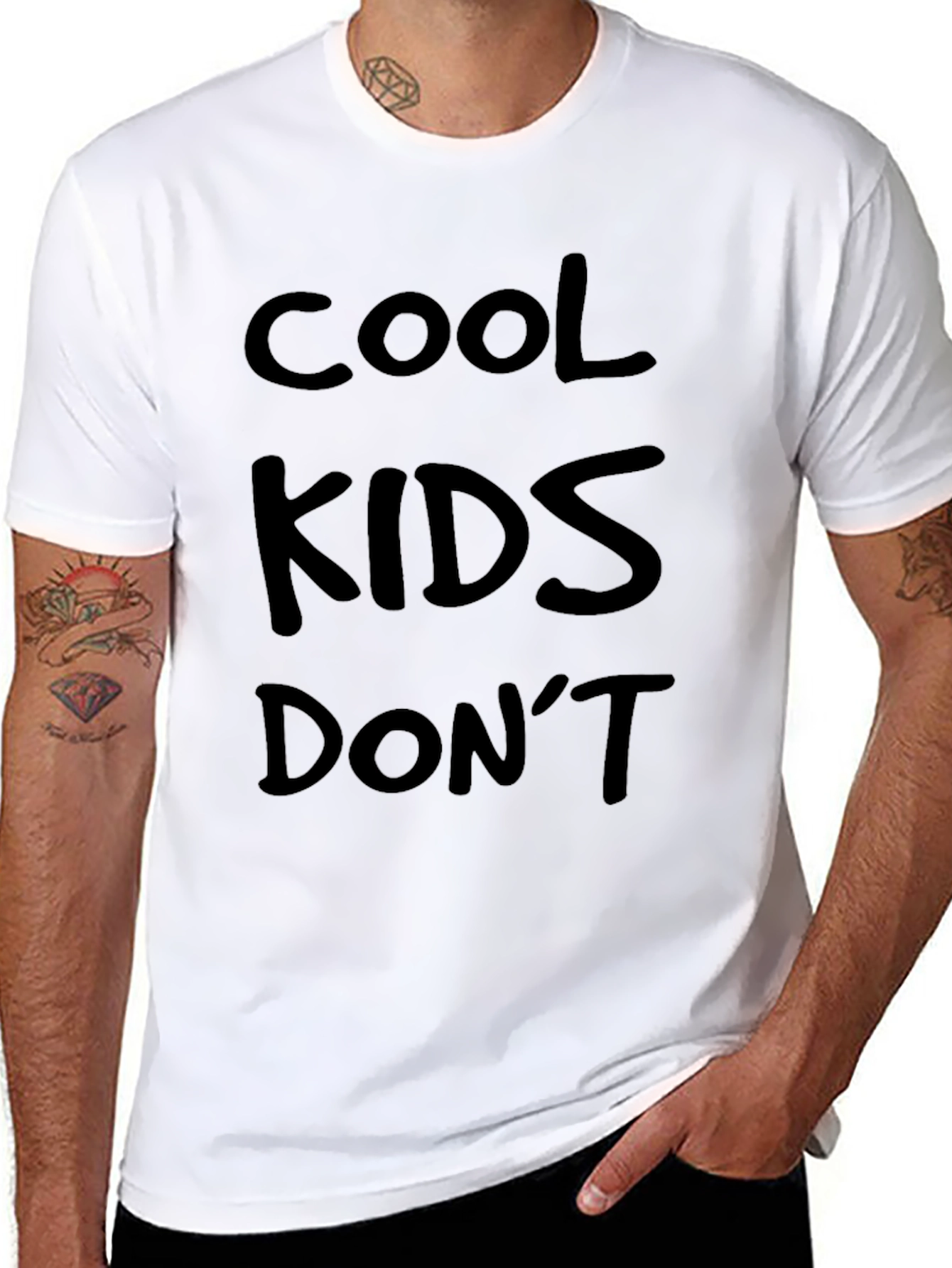 Cool Kids Dont T-Shirt - Bold Statement Tee