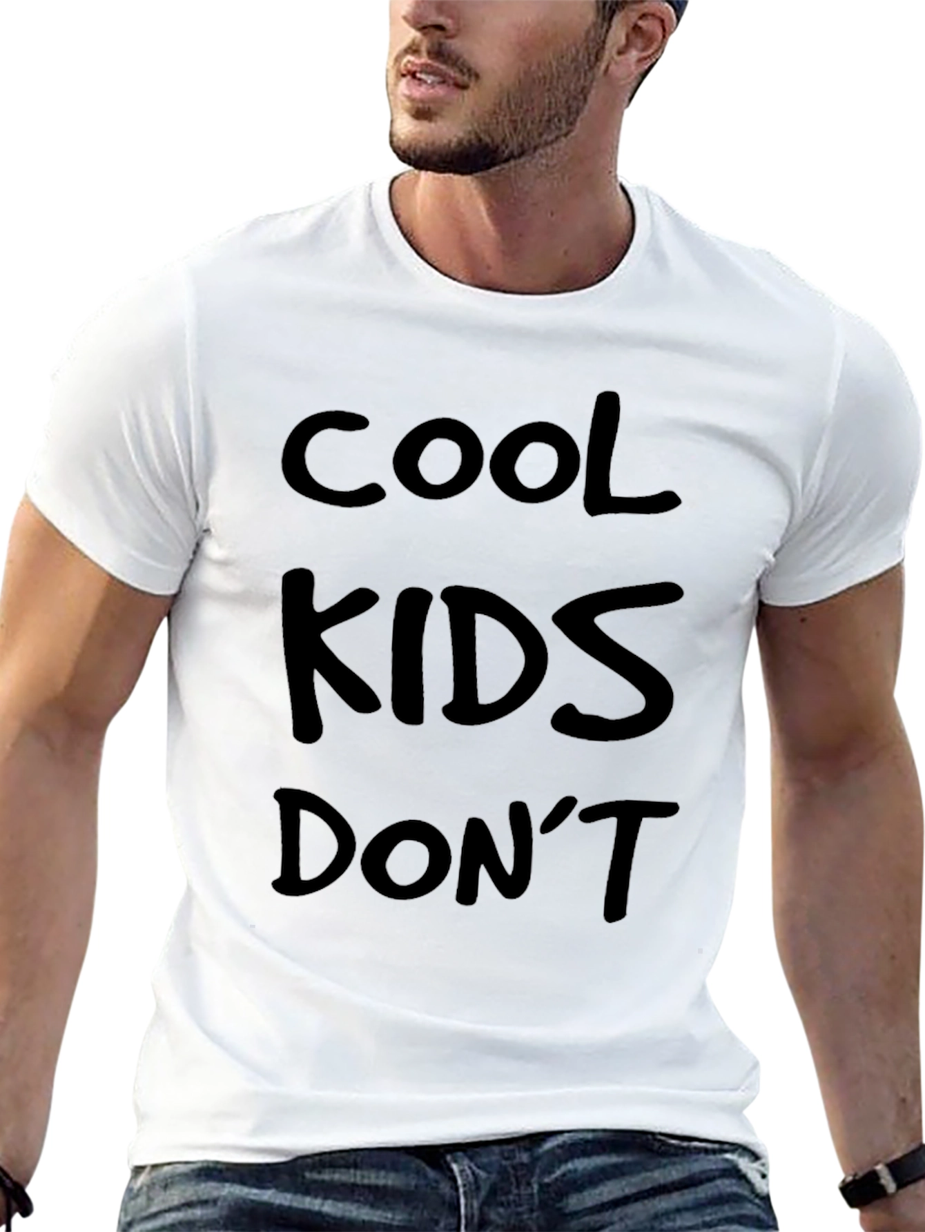 Cool Kids Dont T-Shirt - Bold Statement Tee
