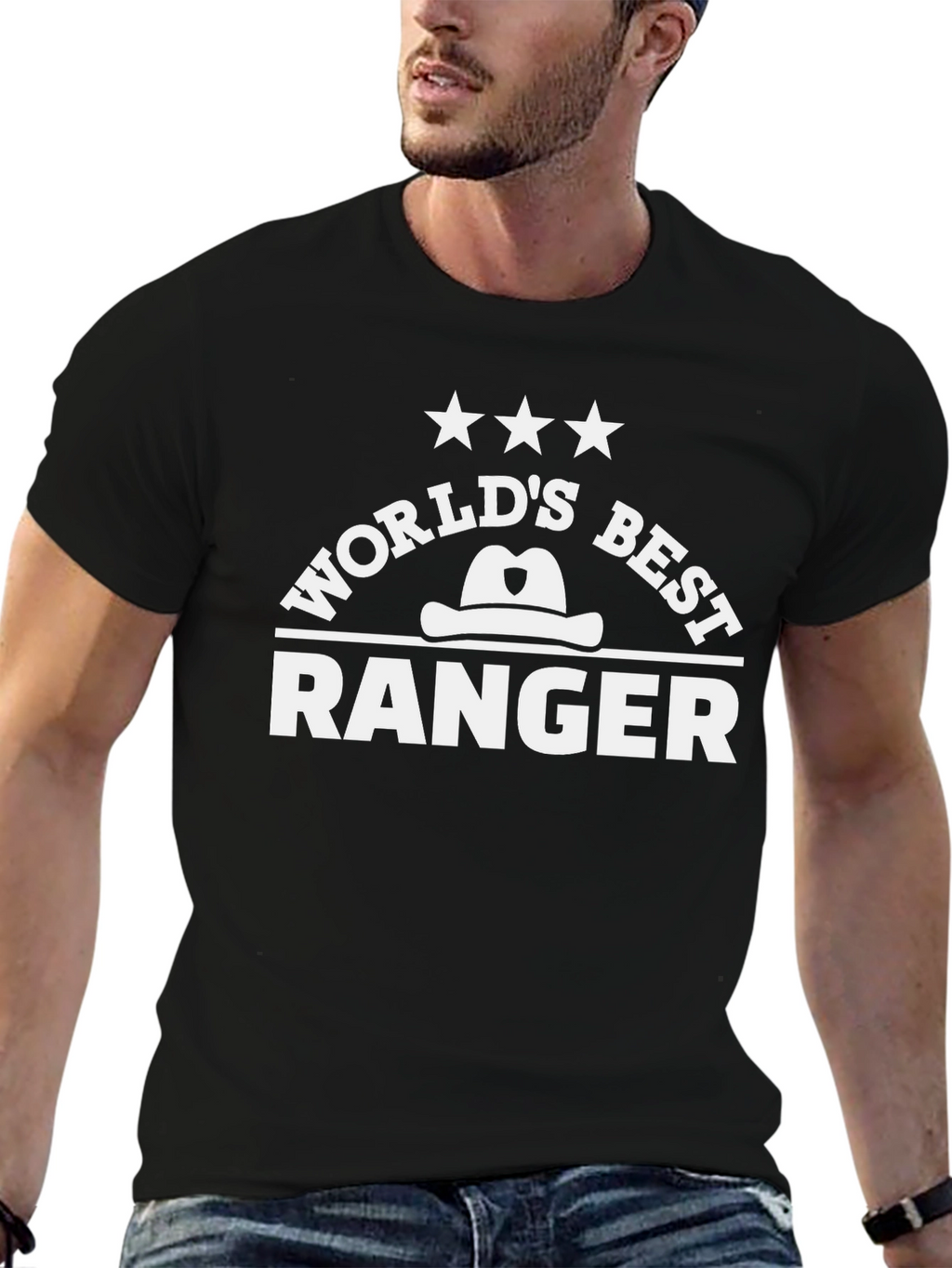 Worlds Best Ranger Graphic T-Shirt