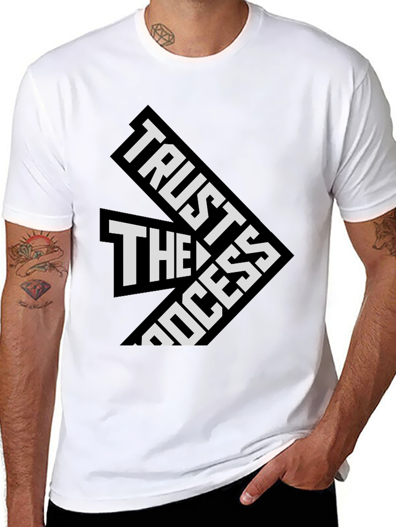 Trust The Process Graphic Tee