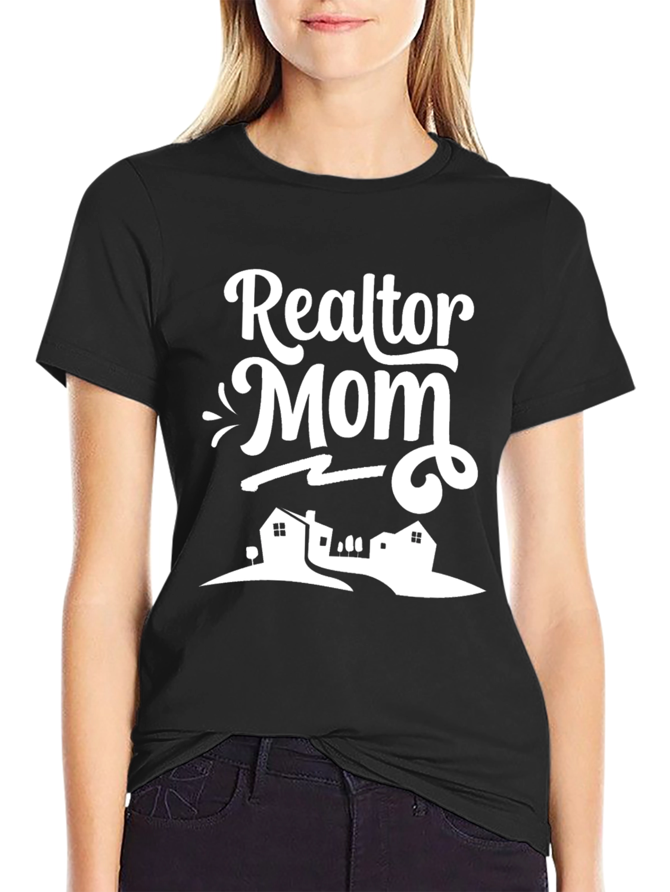 Realtor Mom Graphic T-Shirt - Trendy & Comfortable