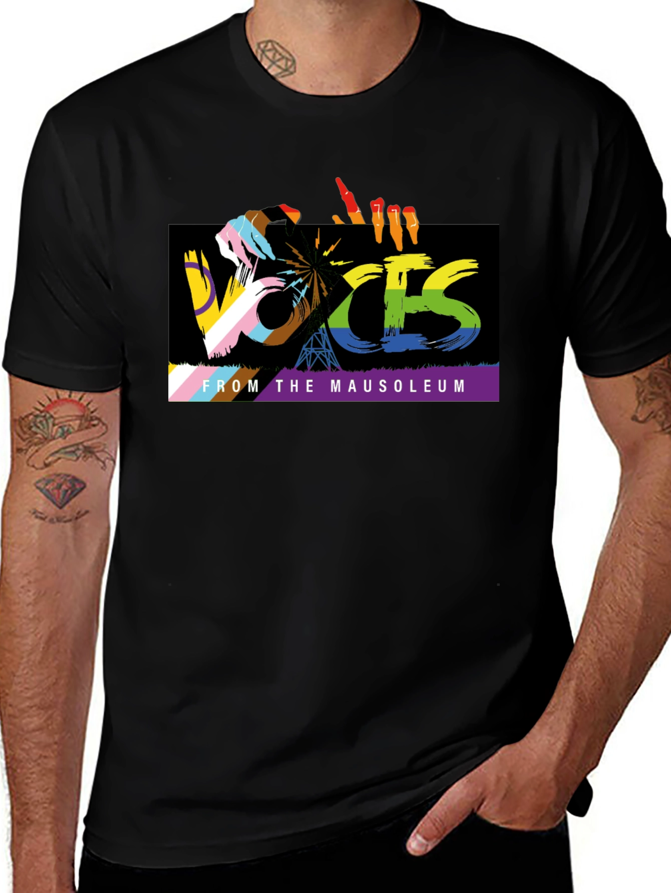 LGBT Pride Voices From the Mausoleum T-Shirt