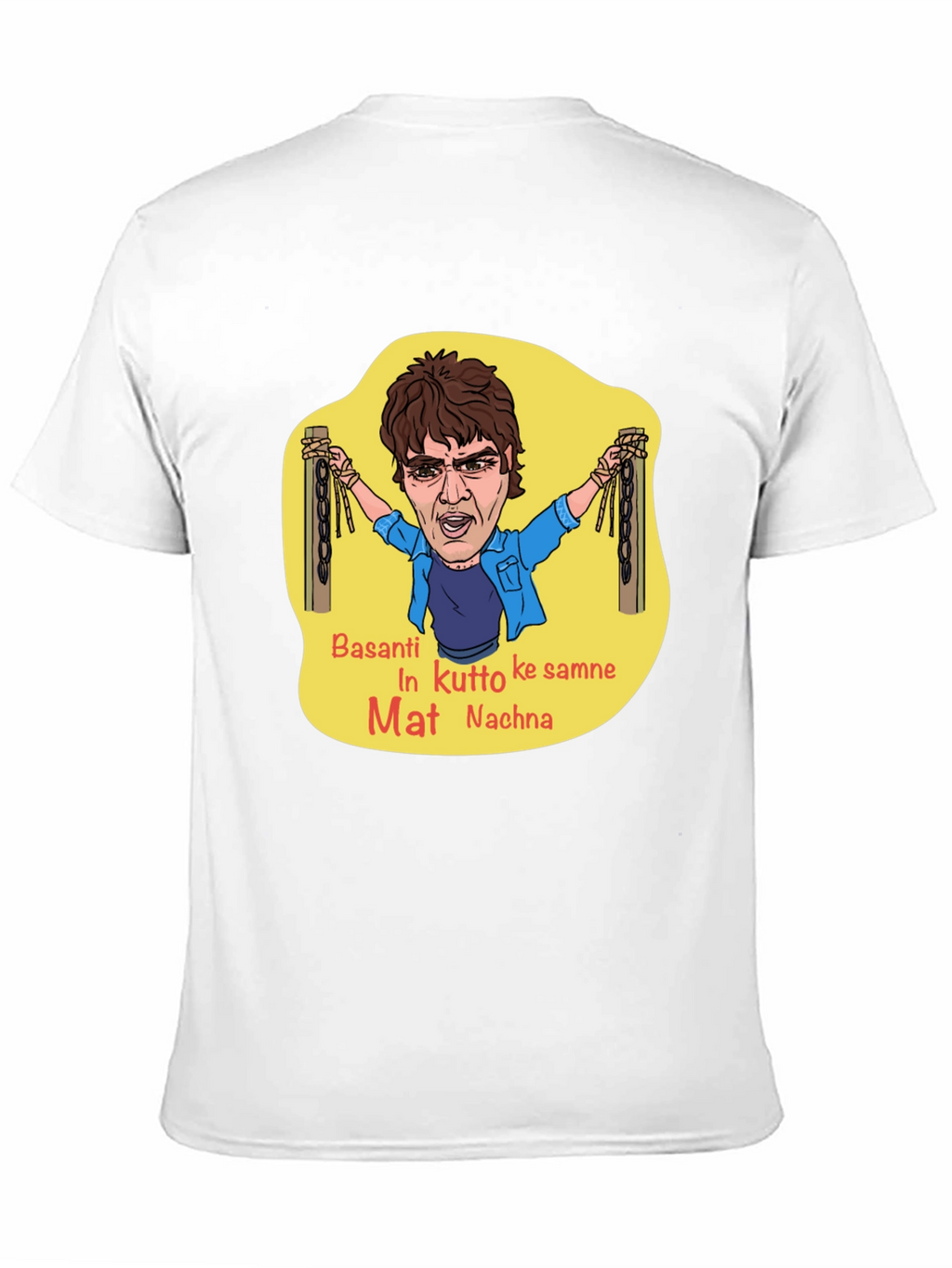Funny Basanti T-Shirt - Iconic Movie Quote