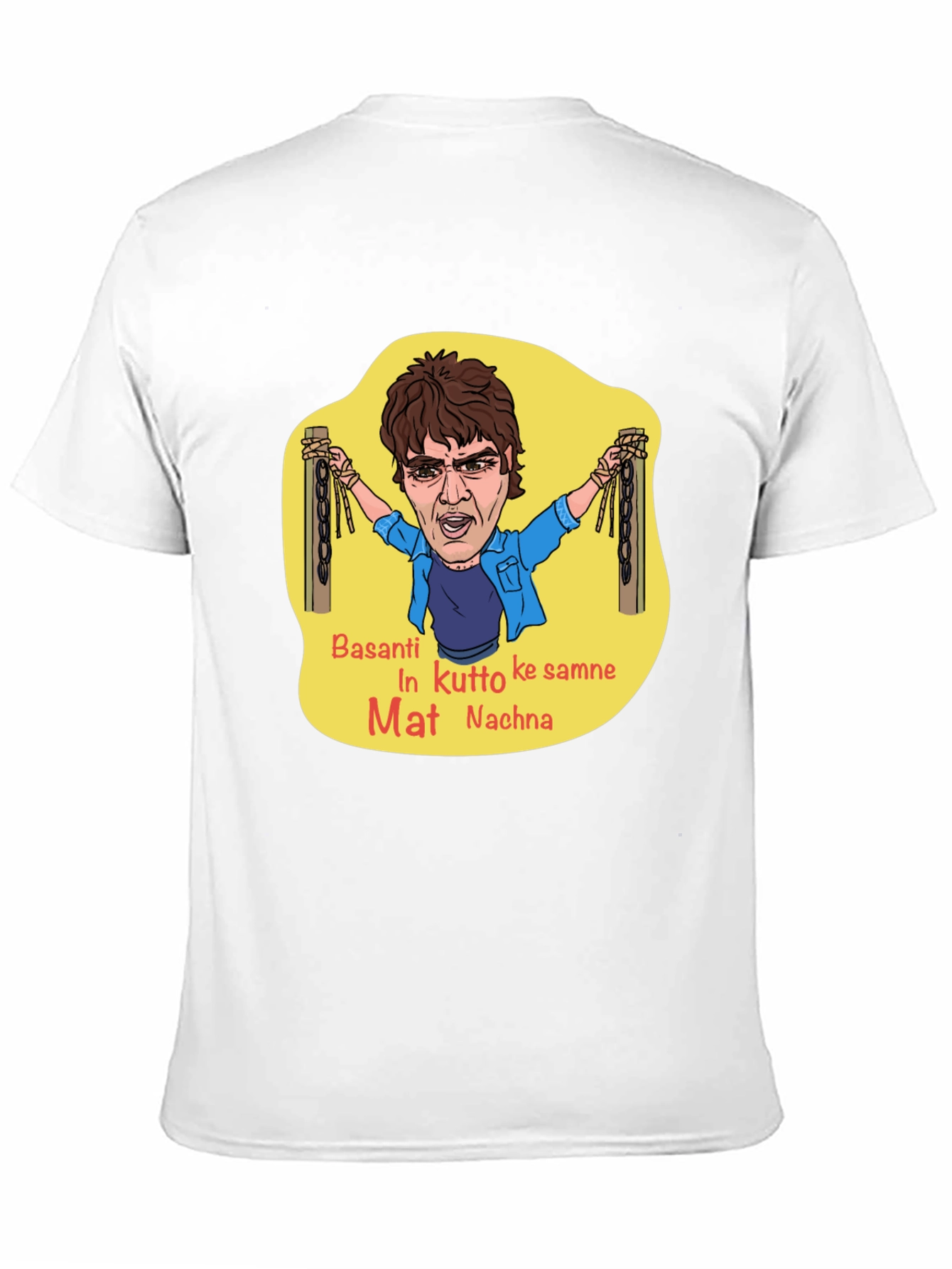 Funny Basanti T-Shirt - Iconic Movie Quote