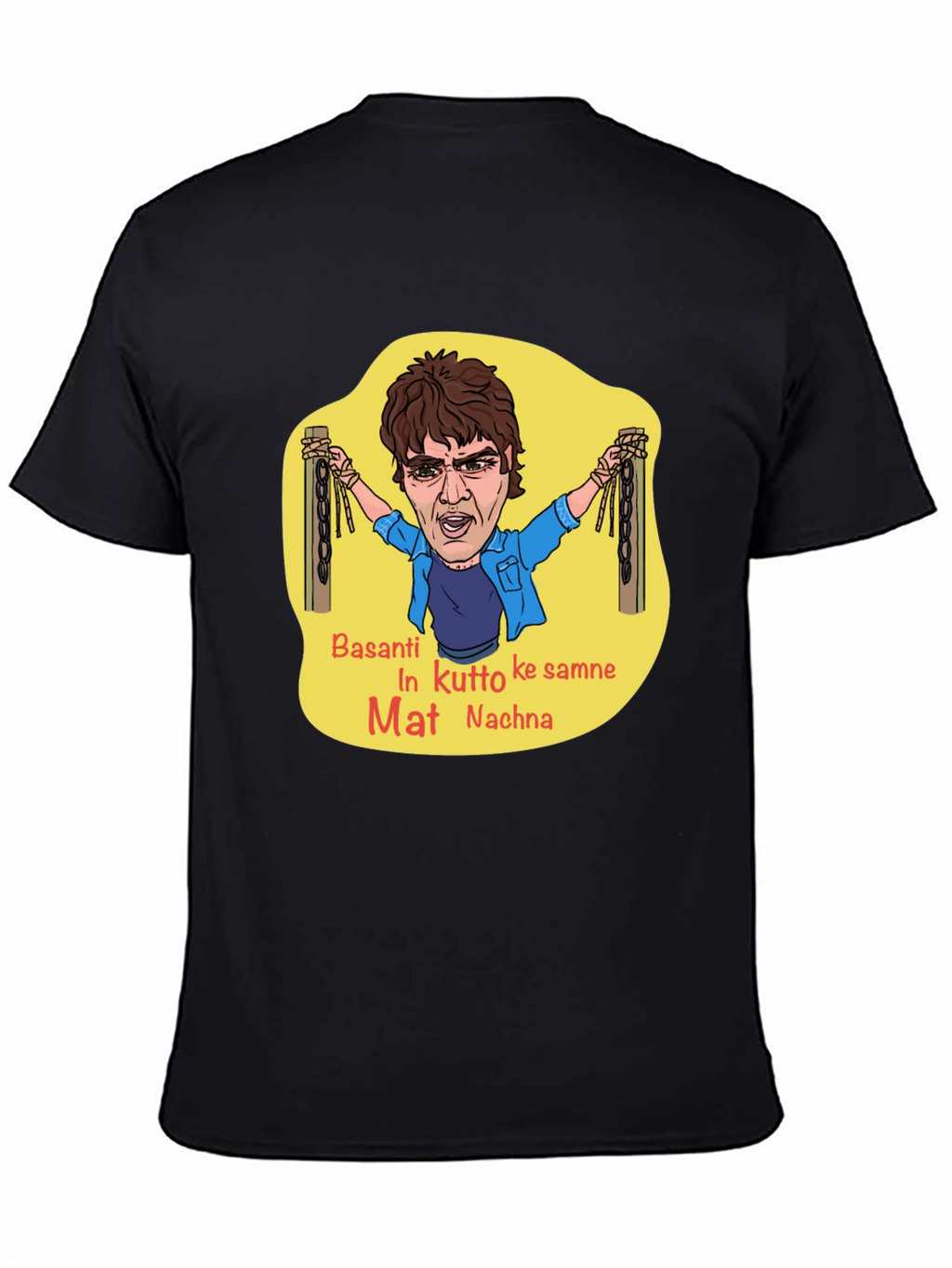 Funny Basanti T-Shirt - Iconic Movie Quote