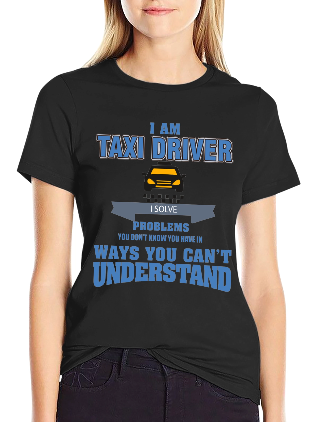 Taxi Driver Problem Solver T-Shirt