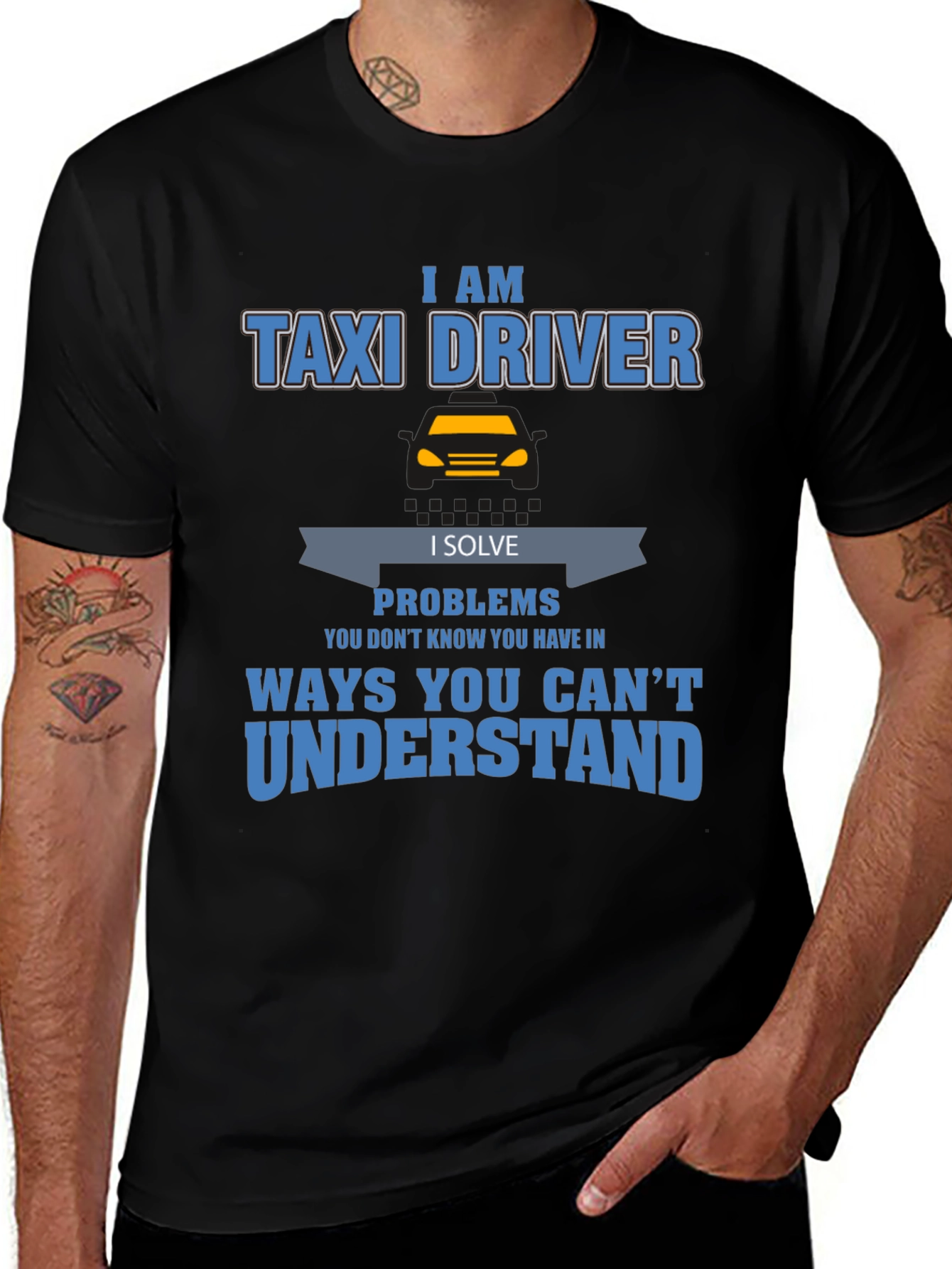 Taxi Driver Problem Solver T-Shirt