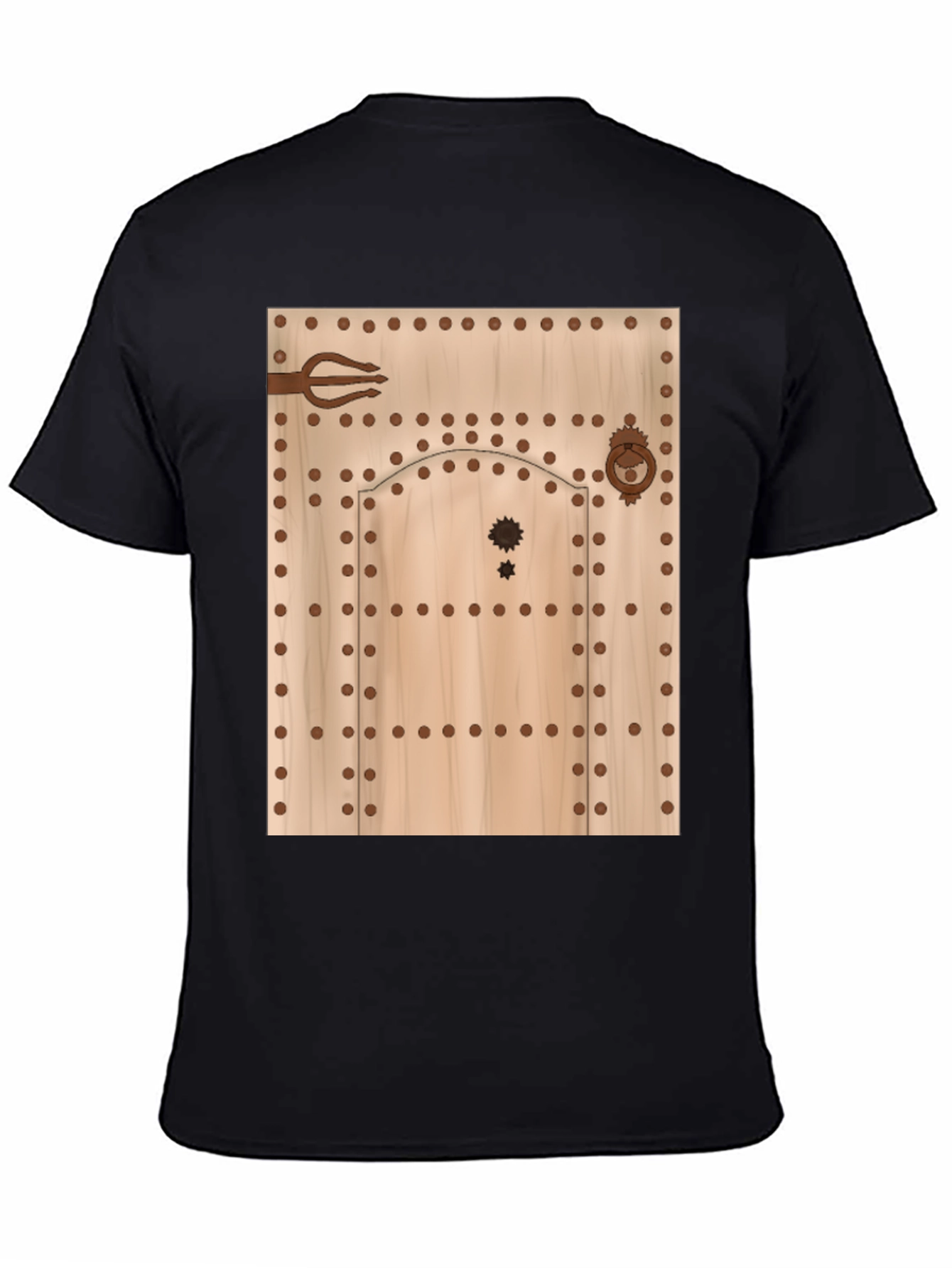 Novelty Door Design T-Shirt